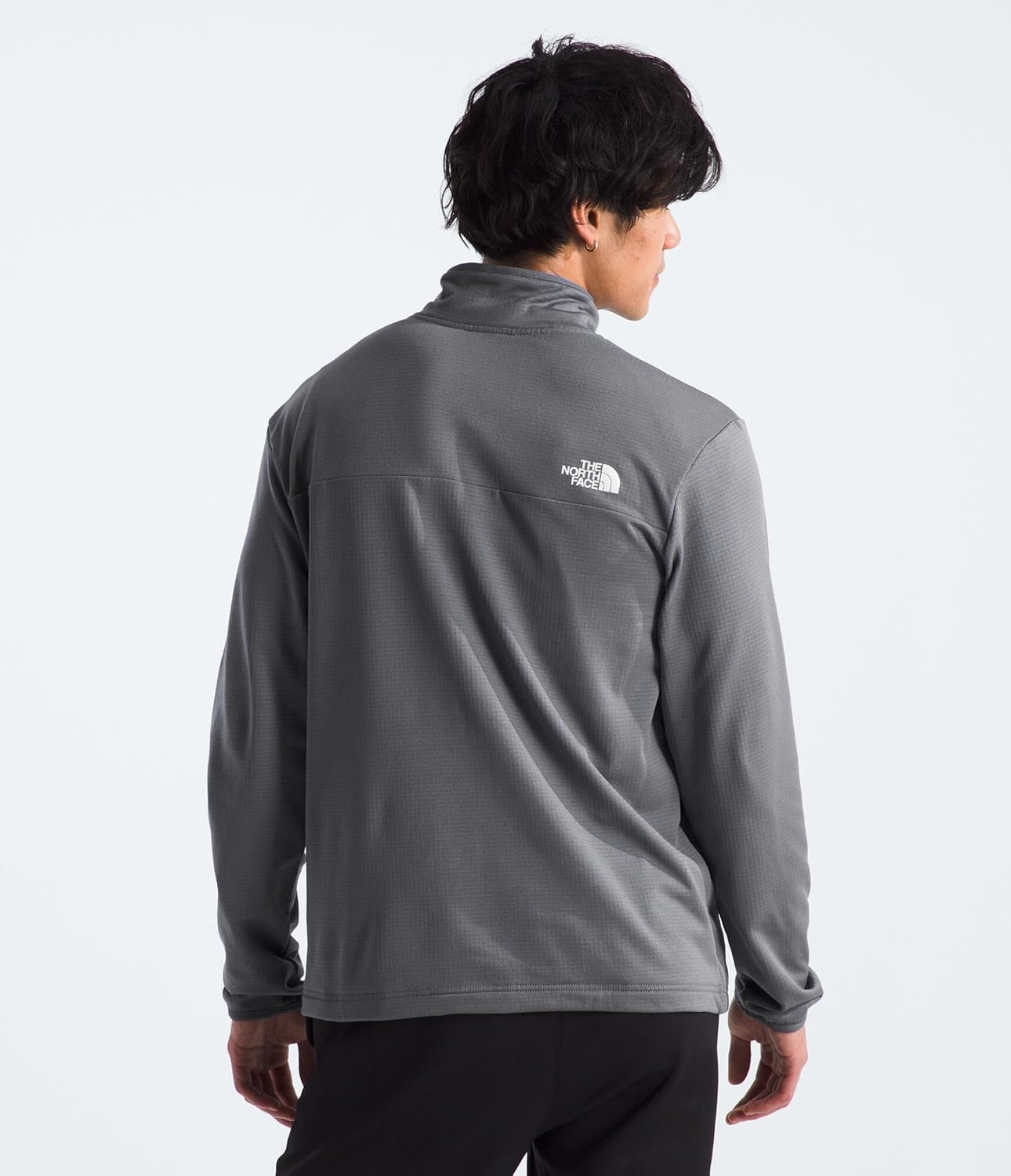 image:imageThe North Face Cedar Trail Grid Fleece Full Zip JacketSmoked Pearl