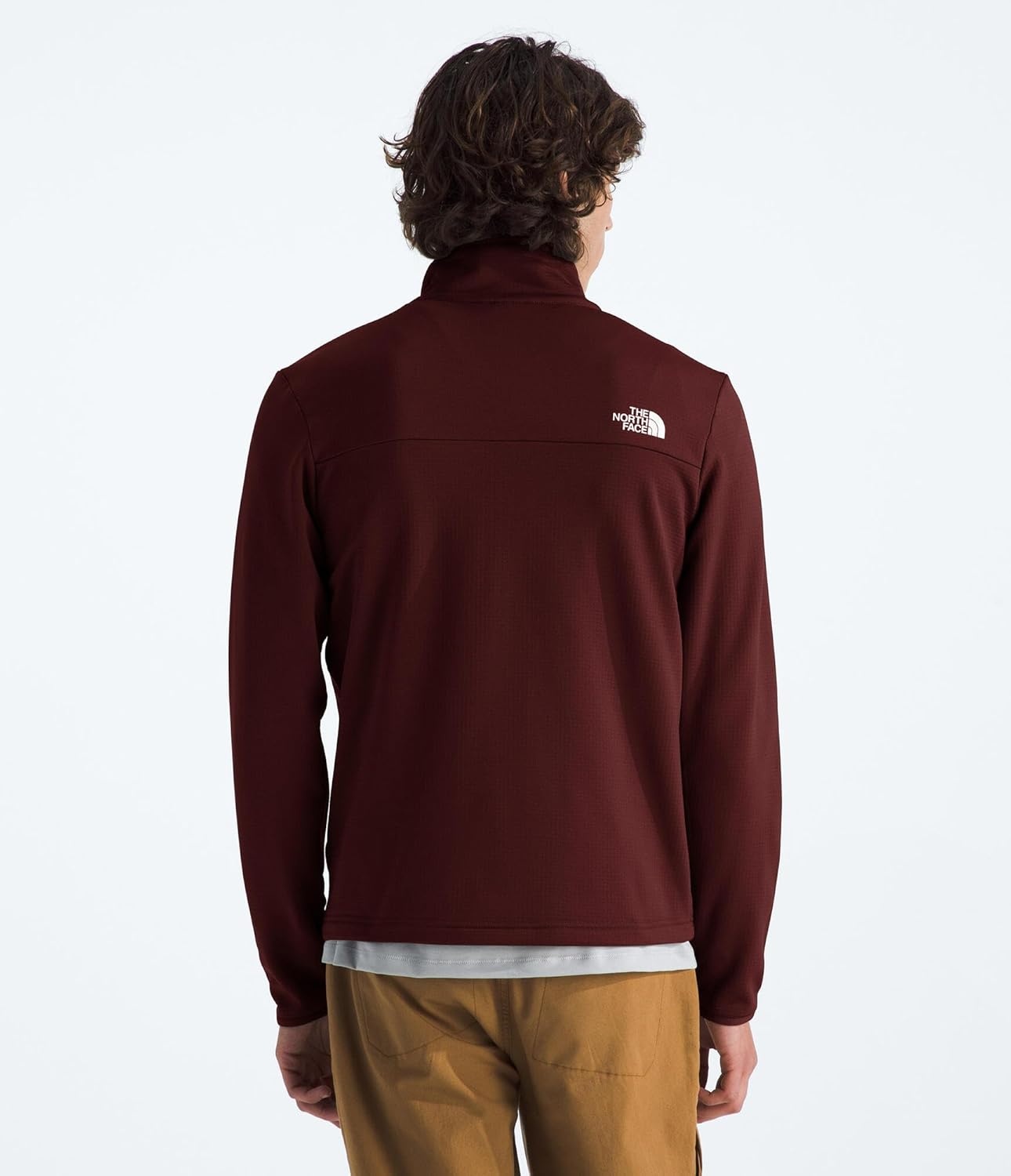 image:imageThe North Face Cedar Trail Grid Fleece Full Zip JacketSumac