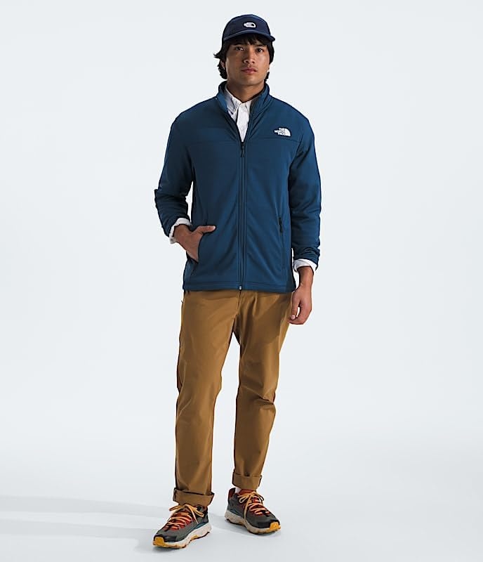 image:imageThe North Face Cedar Trail Grid Fleece Full Zip JacketWhite Dune