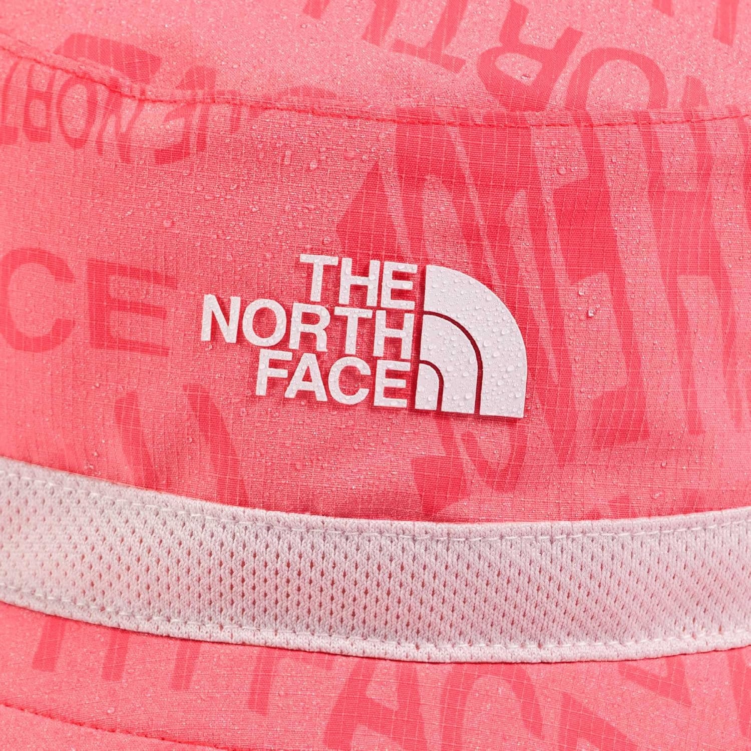 image:imageThe North Face Kids Class V Reversible Bucket Big KidCoral Crush Logo Weather Topo Phantom Print