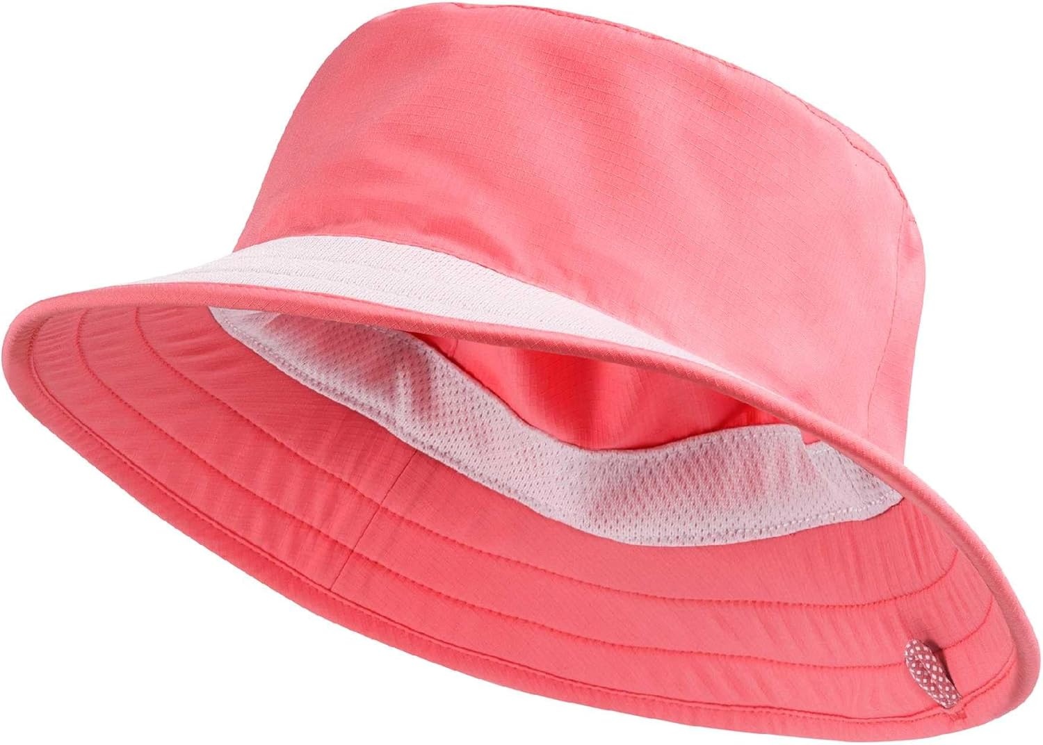 image:imageThe North Face Kids Class V Reversible Bucket Big KidCoral Crush Logo Weather Topo Phantom Print