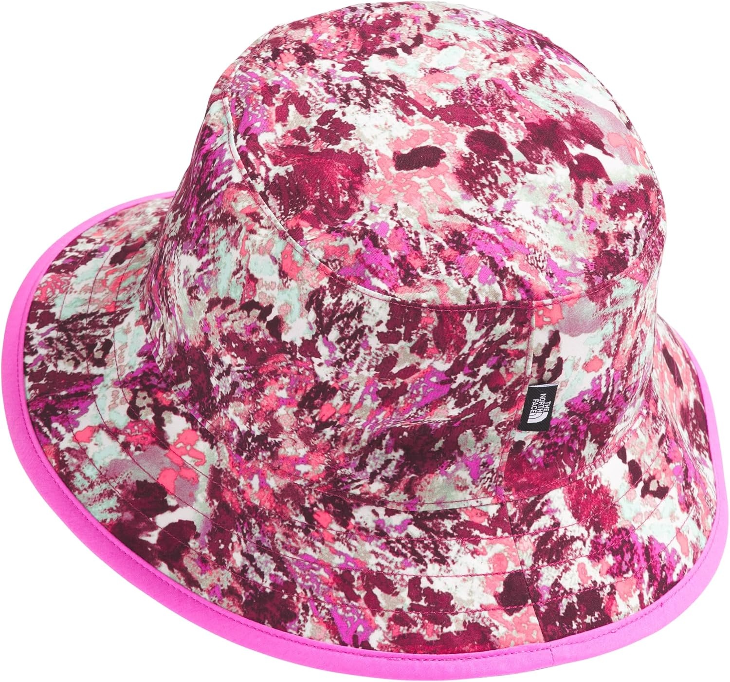 image:imageThe North Face Kids Class V Reversible Bucket Big KidViolet Crocus Maze Floral PrintViolet Crocus