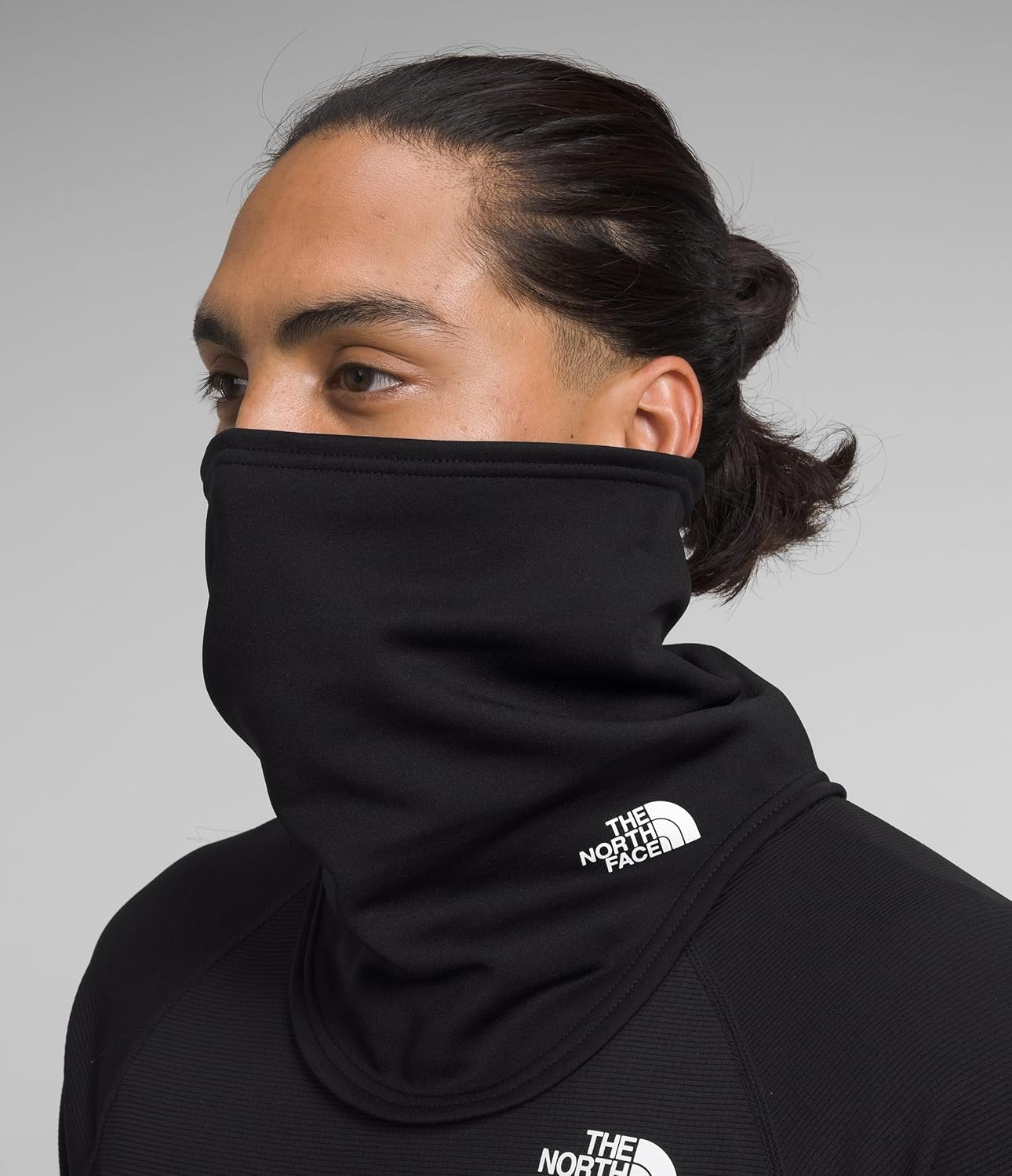 image:imageThe North Face Kids Freedom Fleece Gaiter Lightweight Face Covering for Men amp Women With Brushed Fleece LiningTnf Black