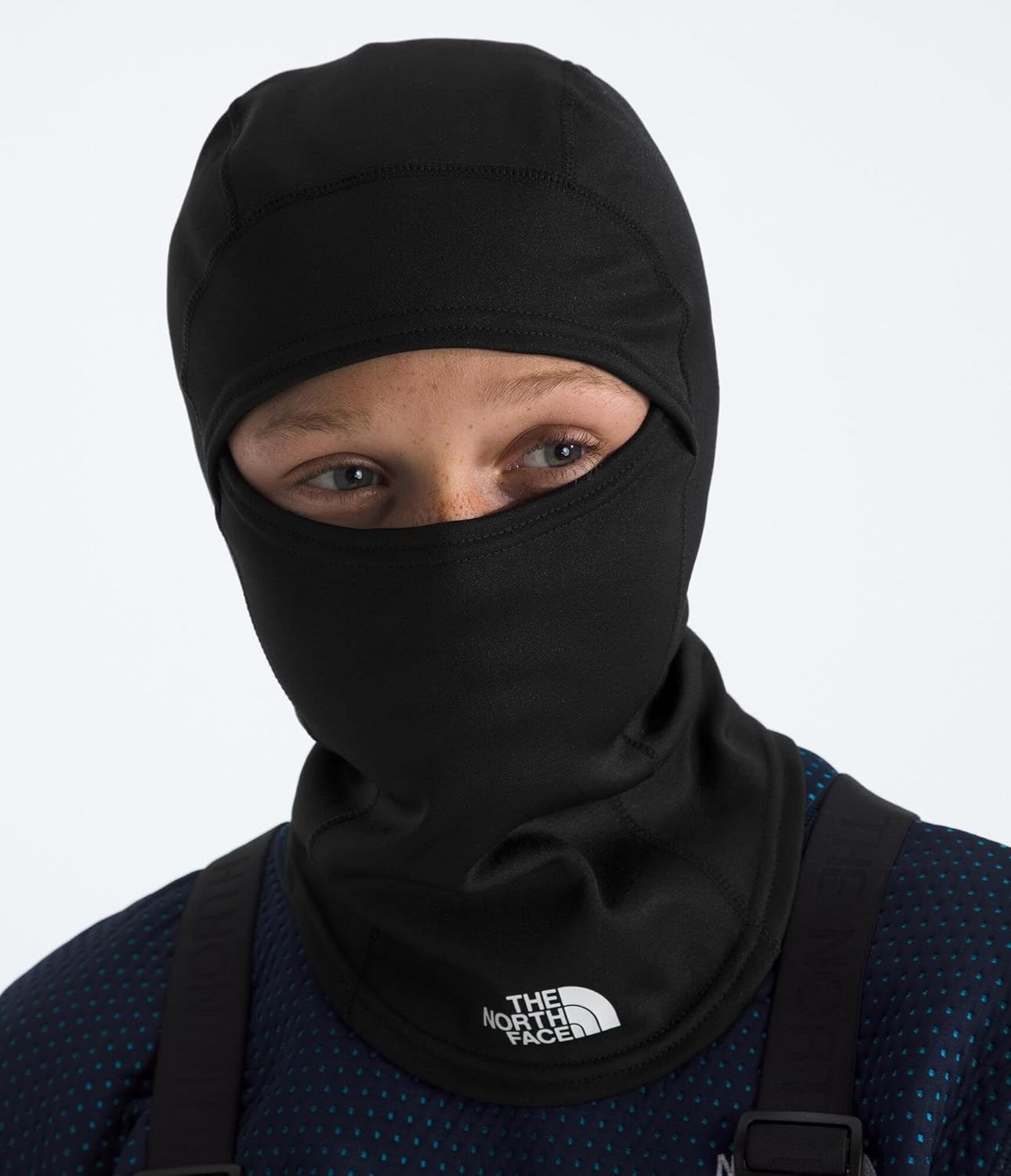 image:imageThe North Face Kids Freedoom Fleece Balaclava Fleece Lined UPF 40 Under Helmet Fit Adjustable HingeTnf Black