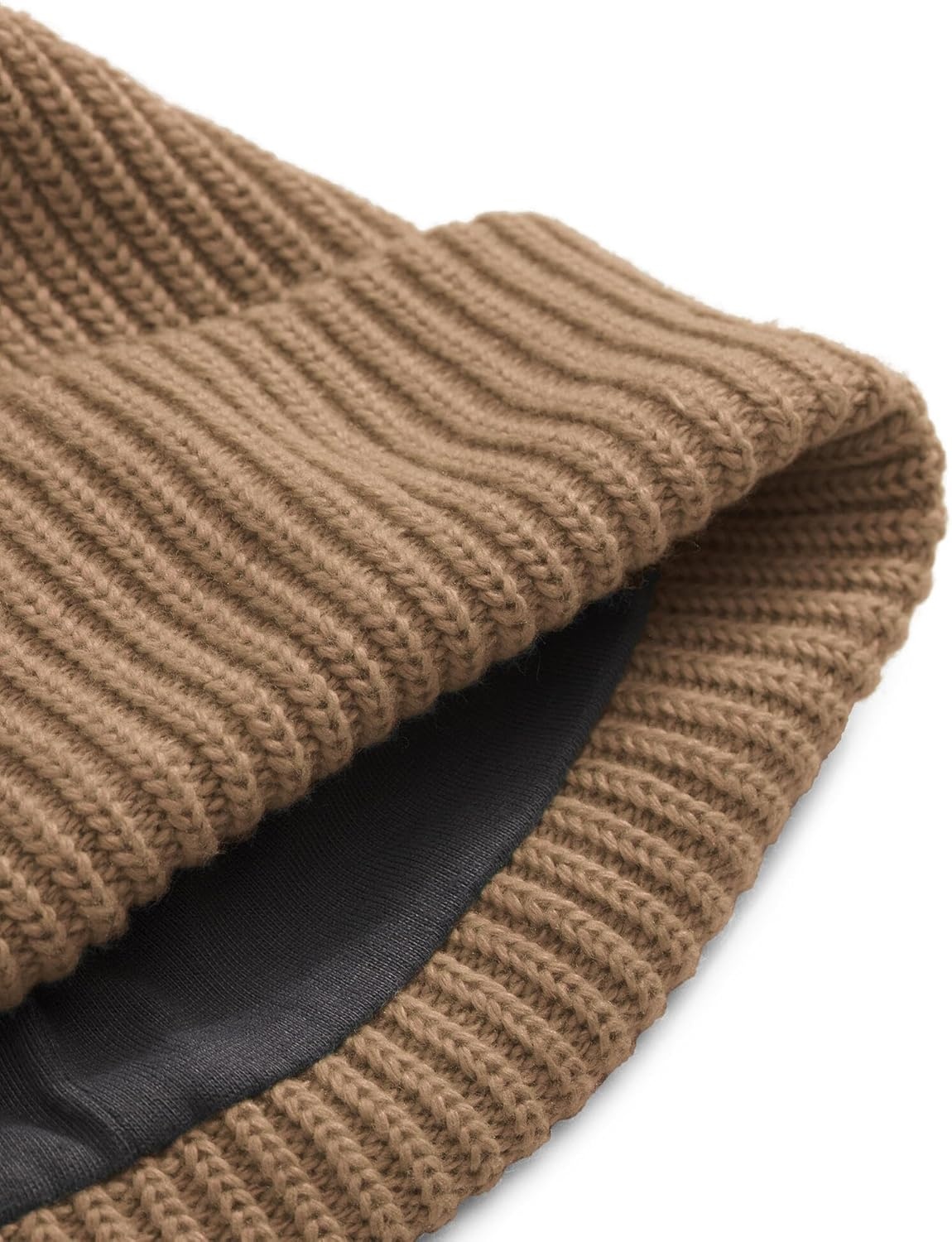 image:imageThe North Face Kids Salty Dog Winter Beanie Cuffed Winter Hat Moisture Management Flashdry Cable DetailingUtility Brown