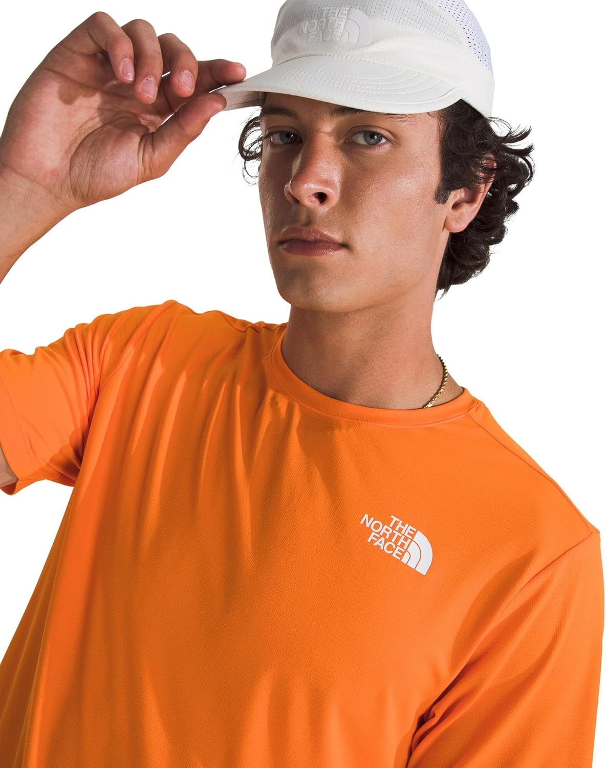 image:imageThe North Face Mens 247 ShortSleeve TeeDigital Orange