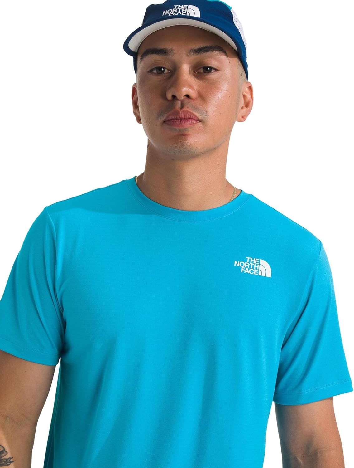 image:imageThe North Face Mens 247 ShortSleeve TeeMeridian Blue