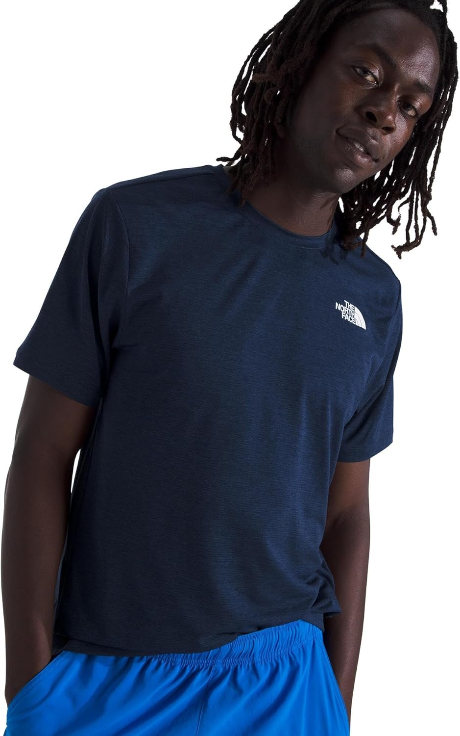 image:imageThe North Face Mens 247 ShortSleeve TeeSummit Navy Dark Heather