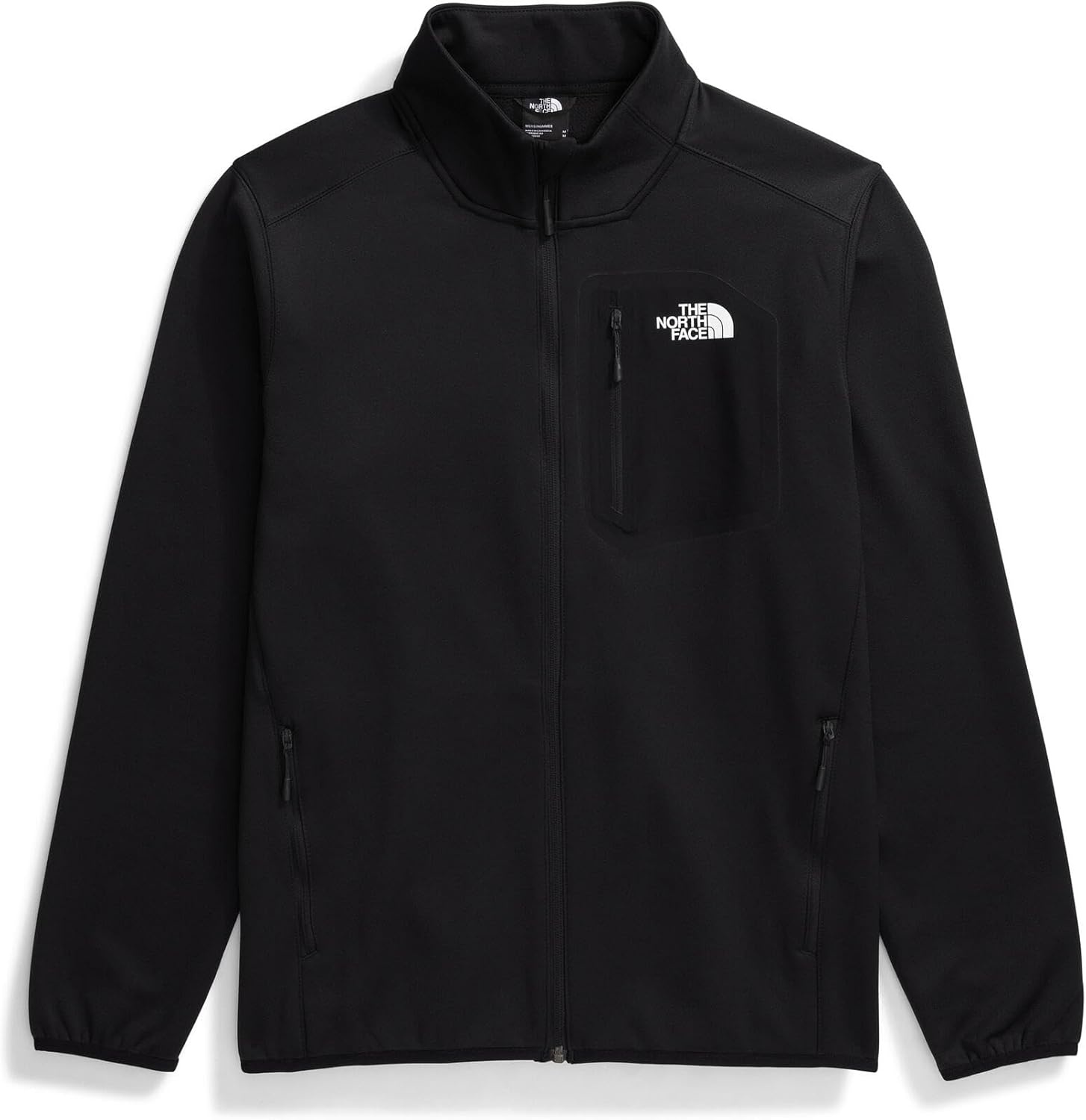 image:imageThe North Face Mens Crest Full Zip Jacket Fleece Coat with Water Repellent FinishTnf Black
