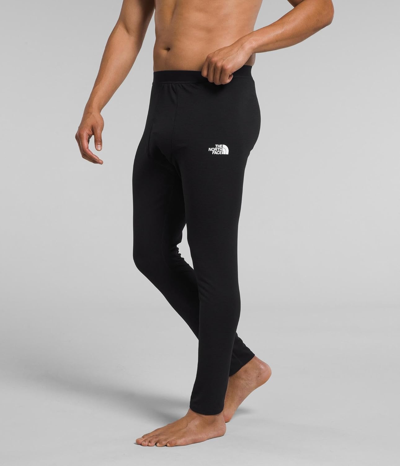 image:imageThe North Face Mens Fd Pro 160 Tight Moisture Wicking Fabric ClosetoSkin Fit Extended Range of MobilityTnf Black