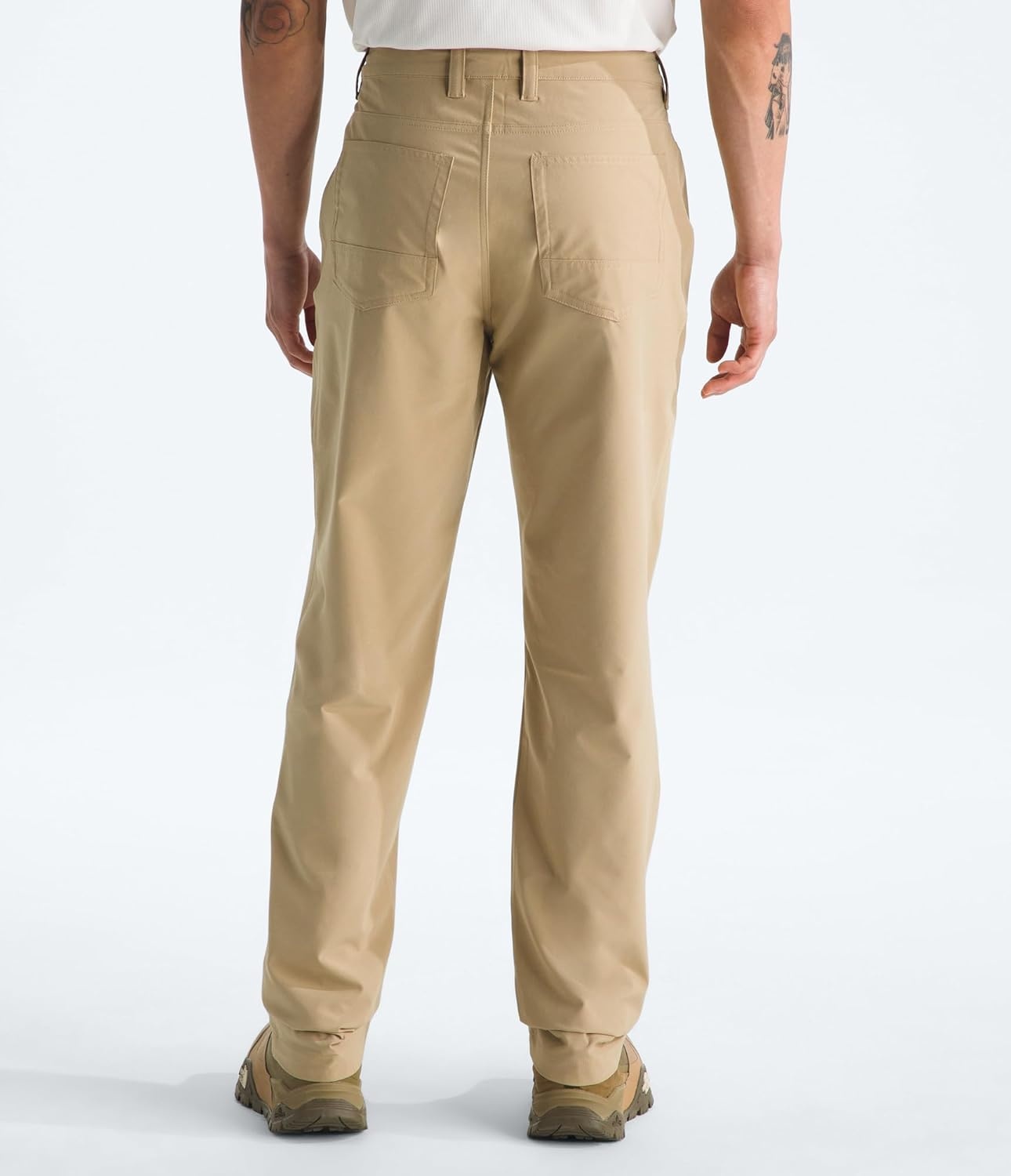 image:imageThe North Face Mens Paramount 5Pocket Pant Moisture Wicking Pants 4 Pockets Belt Loop Button ClosureKhaki Stone