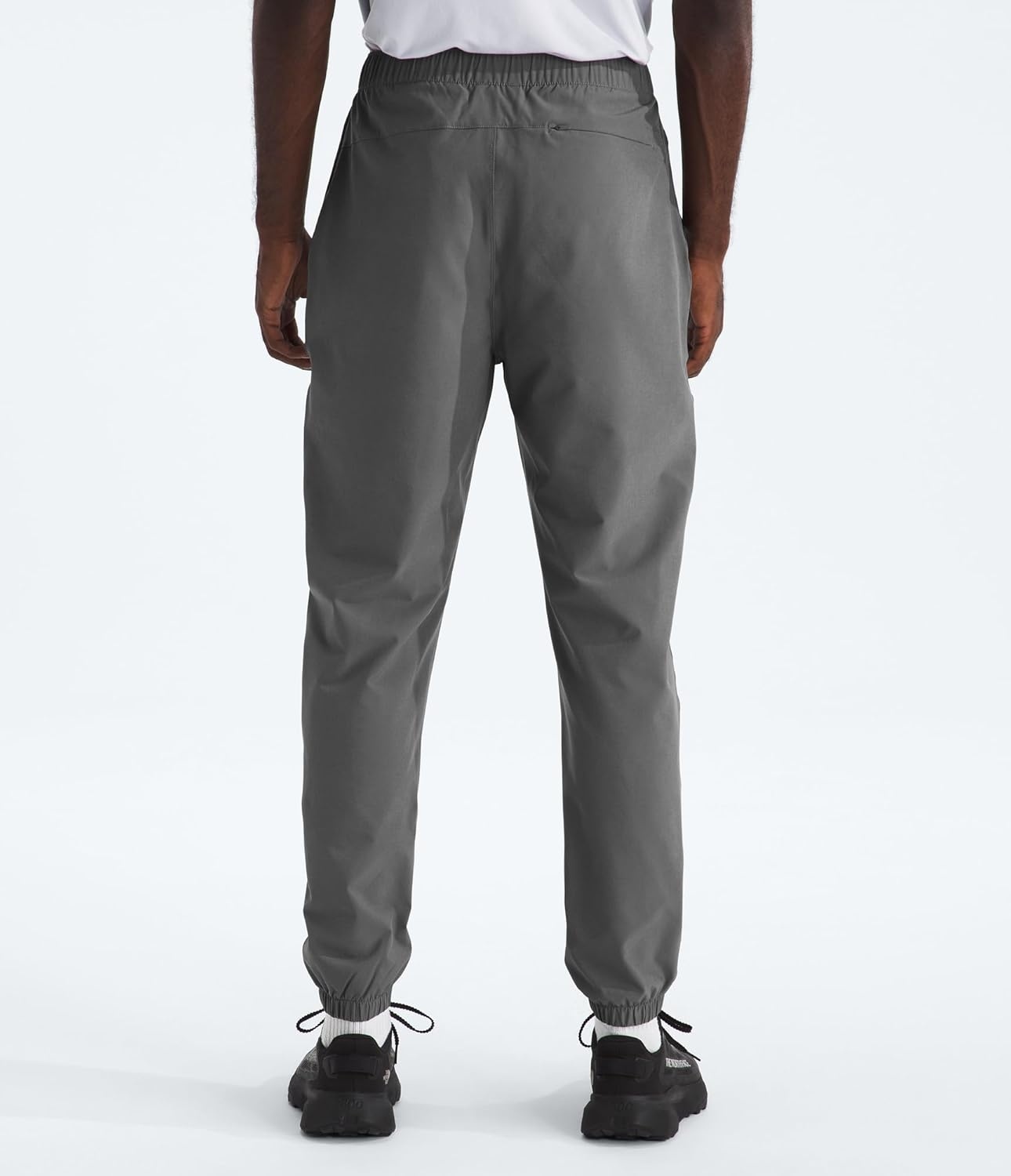 image:imageThe North Face Mens Paramount Jogger Moisture Wicking Pants Elastic Waistband with Adjustable Drawcord Hand PocketsSmoked Pearl