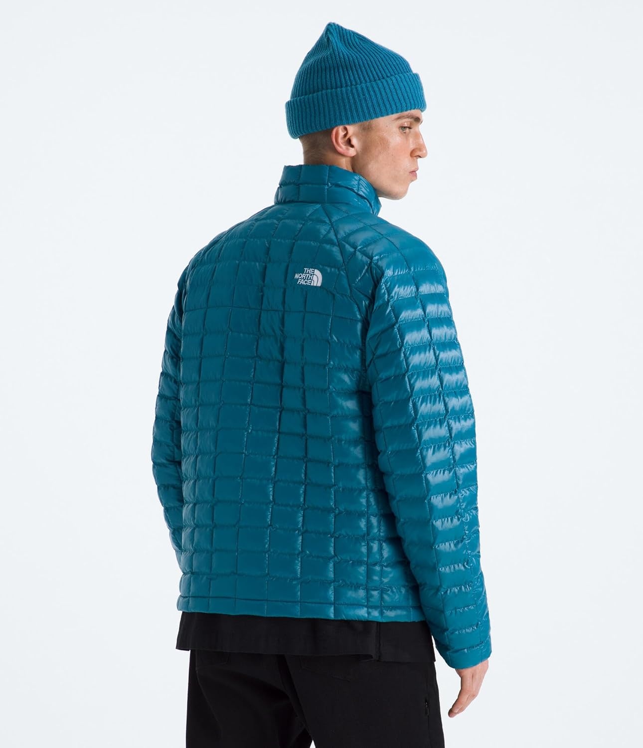 image:imageThe North Face Mens Thermoball Insulated Jacket Standard amp Big Size High Loft Insulation Wind amp Water ResistantDusk Blue