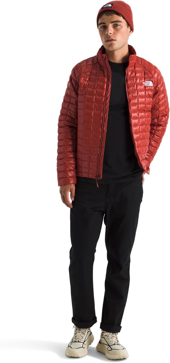 image:imageThe North Face Mens Thermoball Insulated Jacket Standard amp Big Size High Loft Insulation Wind amp Water ResistantIron Clay