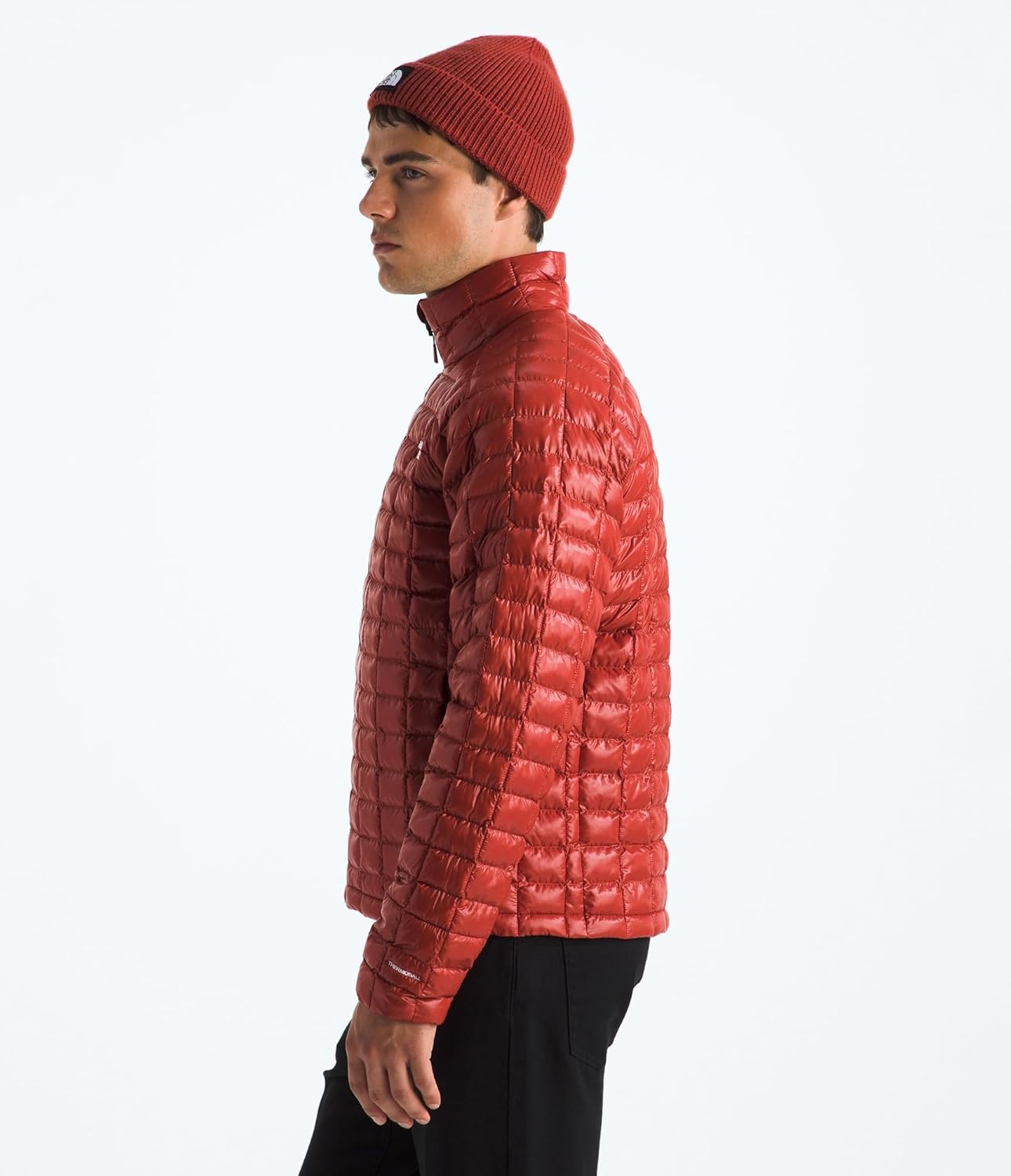 image:imageThe North Face Mens Thermoball Insulated Jacket Standard amp Big Size High Loft Insulation Wind amp Water ResistantIron Clay