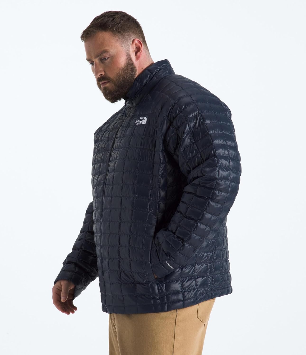image:imageThe North Face Mens Thermoball Insulated Jacket Standard amp Big Size High Loft Insulation Wind amp Water ResistantSummit Navy