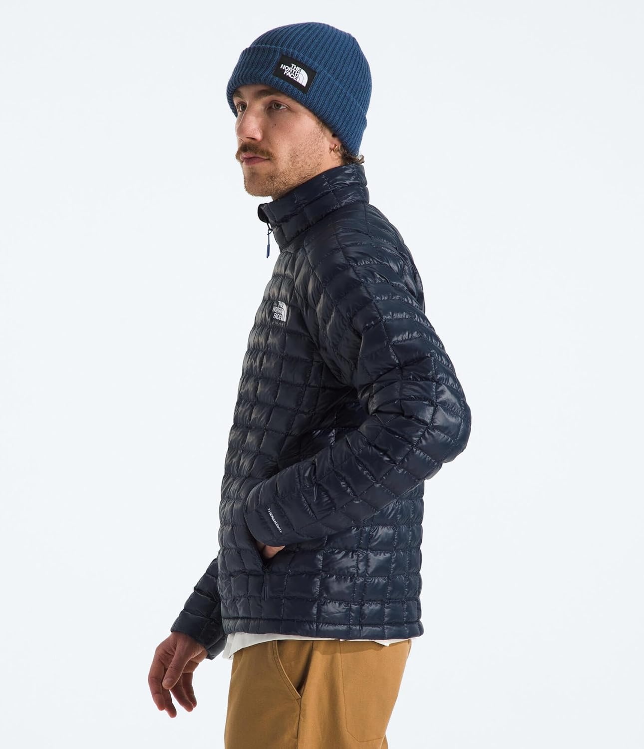 image:imageThe North Face Mens Thermoball Insulated Jacket Standard amp Big Size High Loft Insulation Wind amp Water ResistantSummit Navy