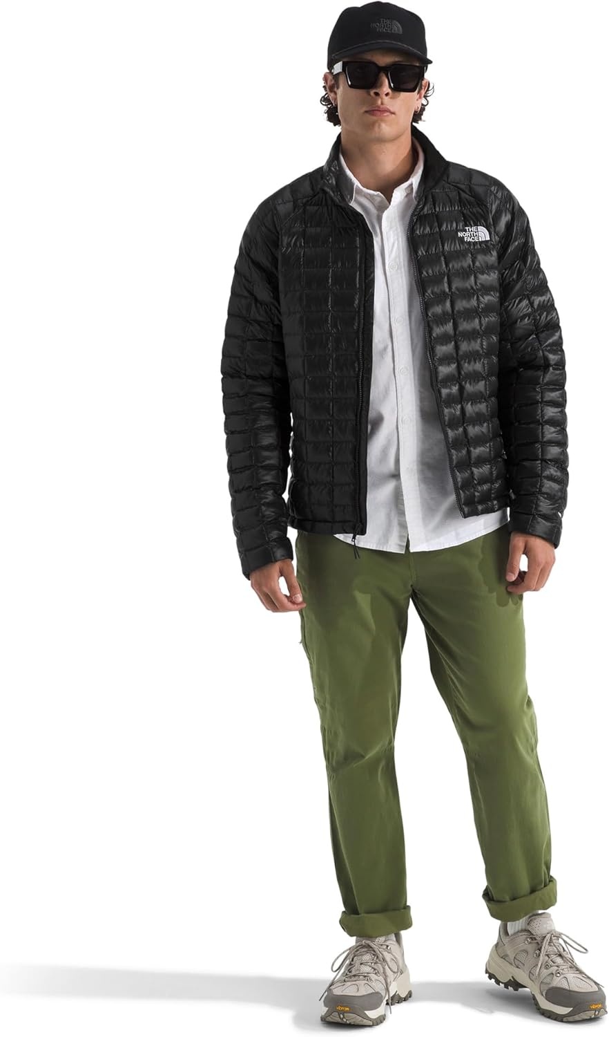 image:imageThe North Face Mens Thermoball Insulated Jacket Standard amp Big Size High Loft Insulation Wind amp Water ResistantTnf Black