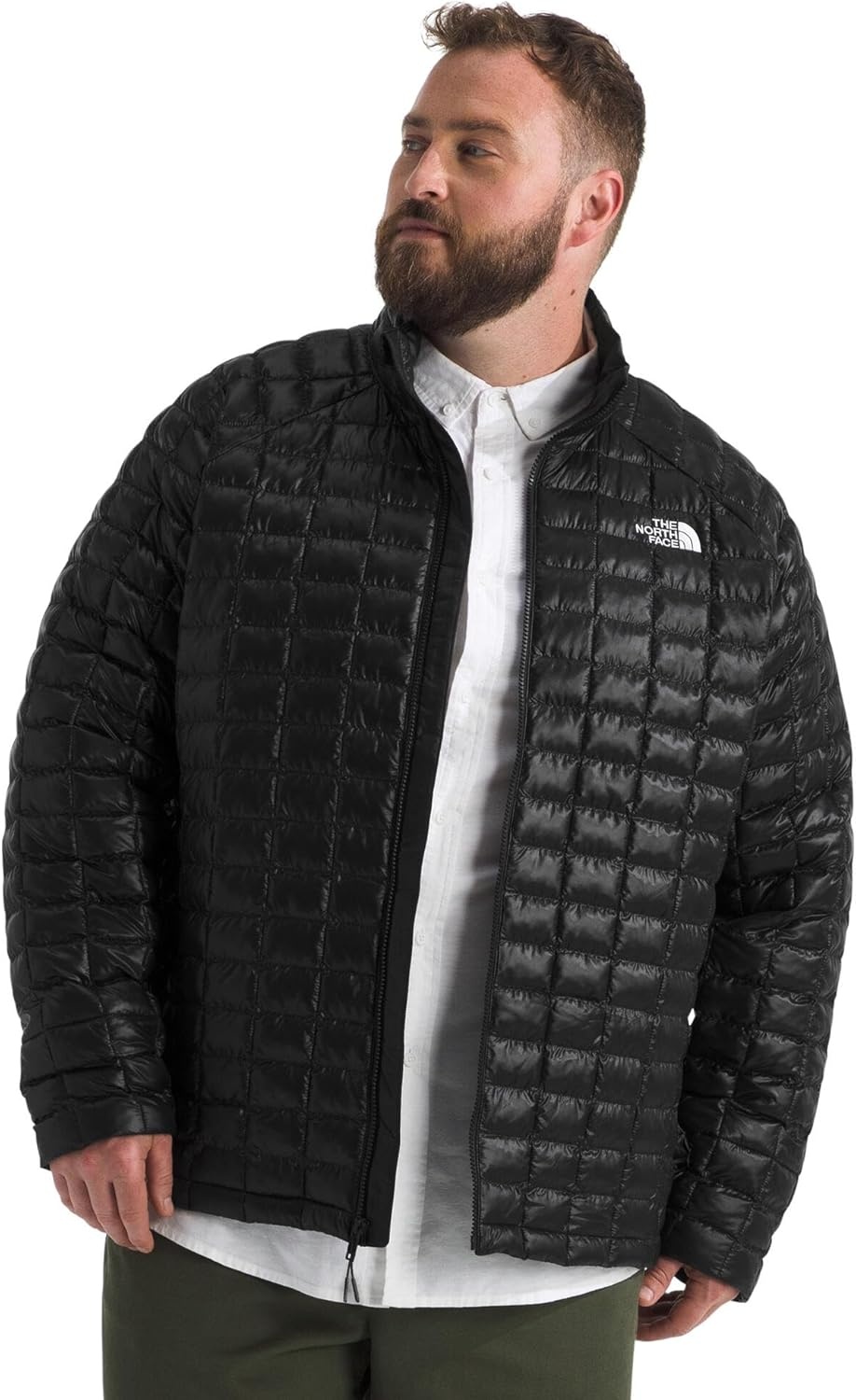 image:imageThe North Face Mens Thermoball Insulated Jacket Standard amp Big Size High Loft Insulation Wind amp Water ResistantTnf Black