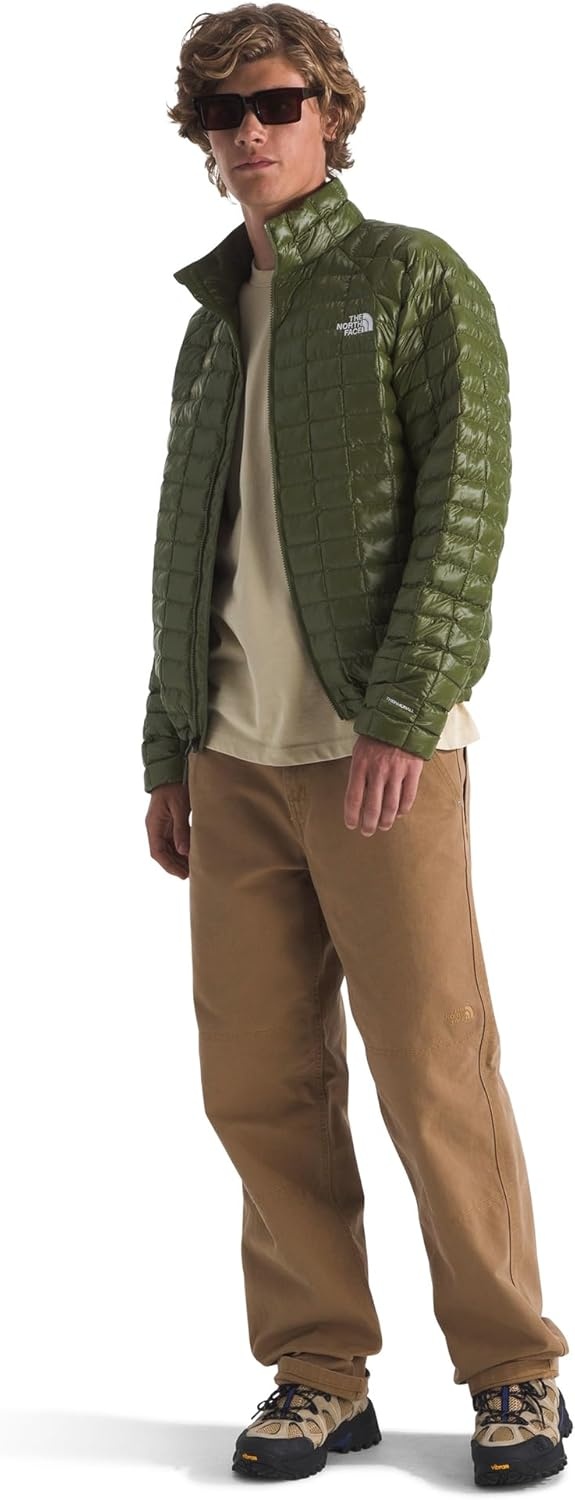 image:imageThe North Face Mens Thermoball Insulated Jacket Standard amp Big Size High Loft Insulation Wind amp Water ResistantWoodland Green