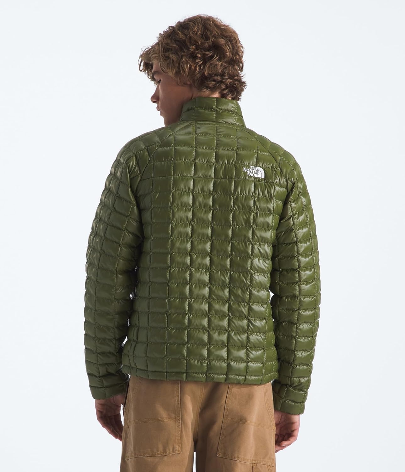 image:imageThe North Face Mens Thermoball Insulated Jacket Standard amp Big Size High Loft Insulation Wind amp Water ResistantWoodland Green