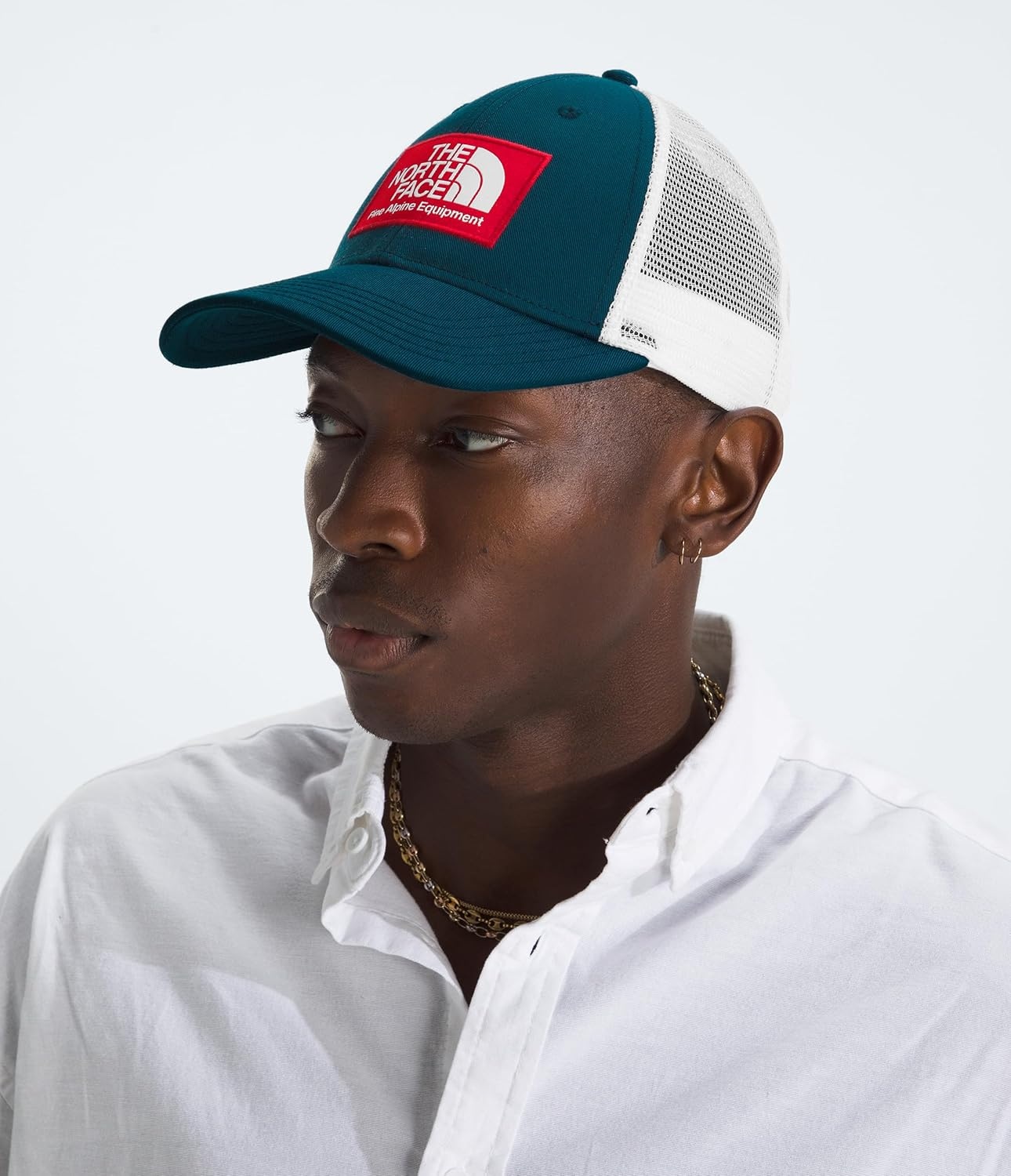image:imageThe North Face Mudder TruckerMidnight PetrolTnf RedTnf White