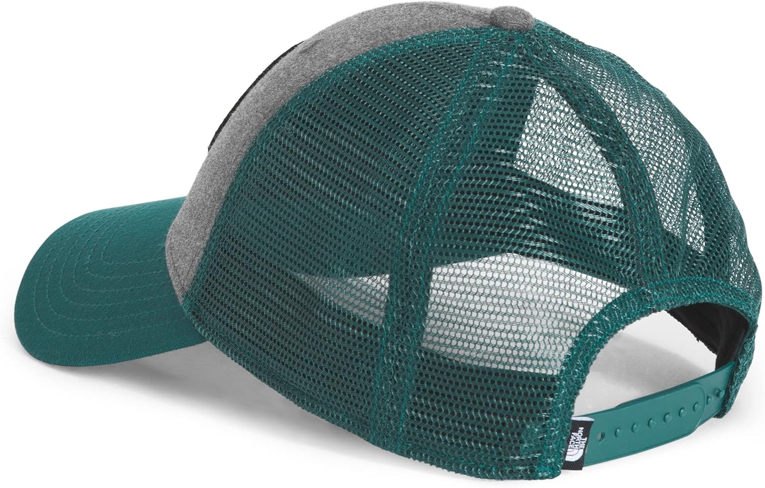 image:imageThe North Face Mudder TruckerTnf Medium Grey HeatherPonderosa GreenGraphic Patch