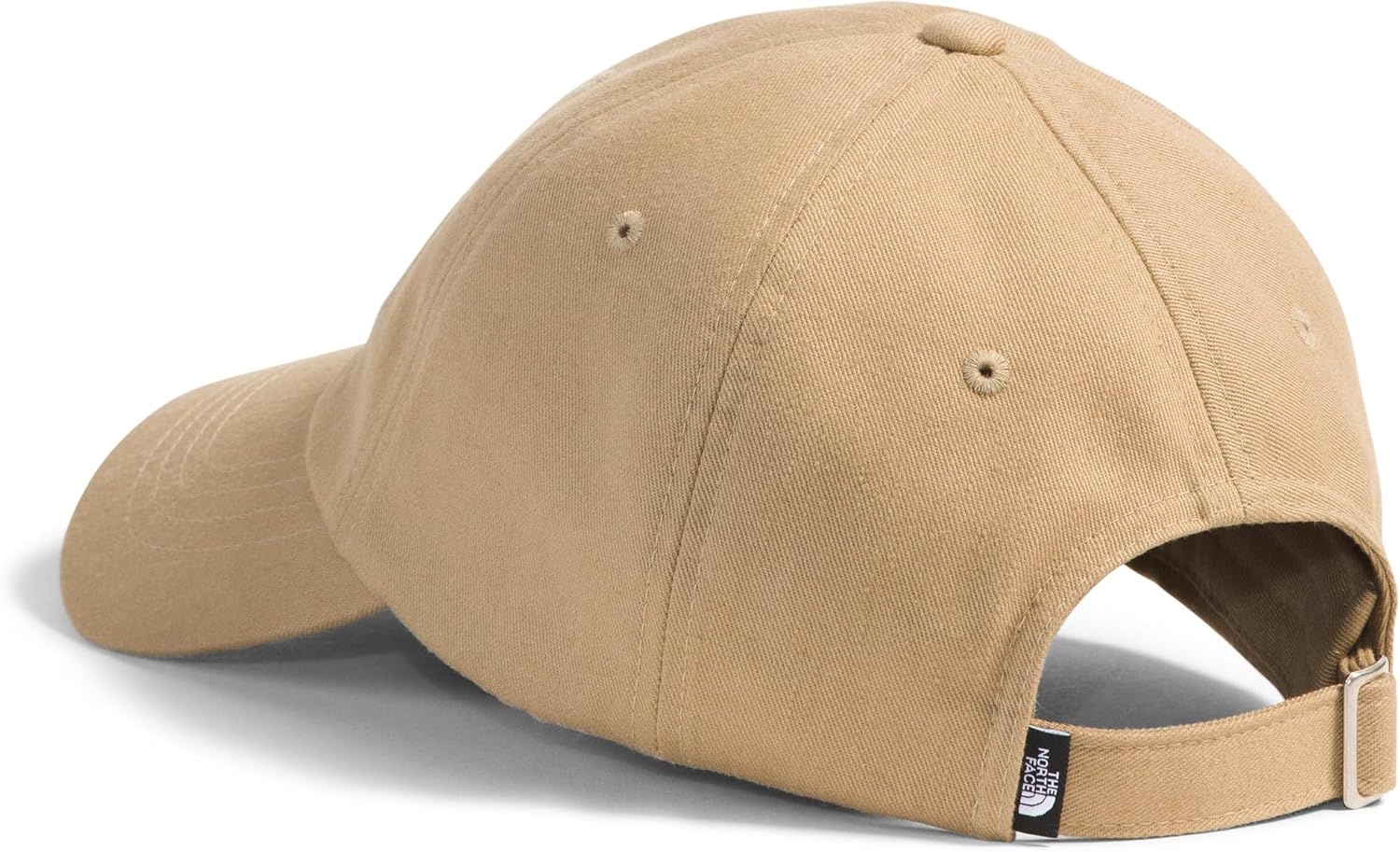 image:imageThe North Face Norm Baseball Hat Shallow Fit Ball Cap with Embroidered Logo Adjustable Strap Closure amp Silver BuckleKhaki Stone