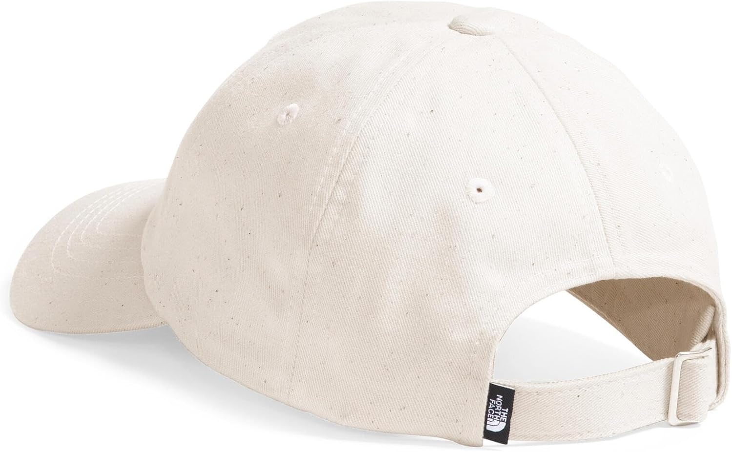 image:imageThe North Face Norm Baseball Hat Shallow Fit Ball Cap with Embroidered Logo Adjustable Strap Closure amp Silver BuckleWhite DuneRaw Undyed