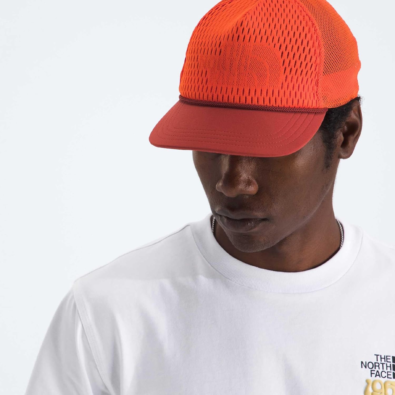 image:imageThe North Face Runner TruckerLava RedIron Clay