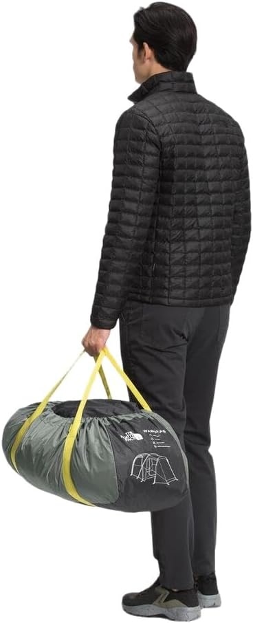 image:imageThe North Face Tents Wawona 6 Tent SixPerson Camping Tent Water Repellent Spacious amp Easy to Set Up Attached Vestibule AreaAgave GreenAsphalt Grey