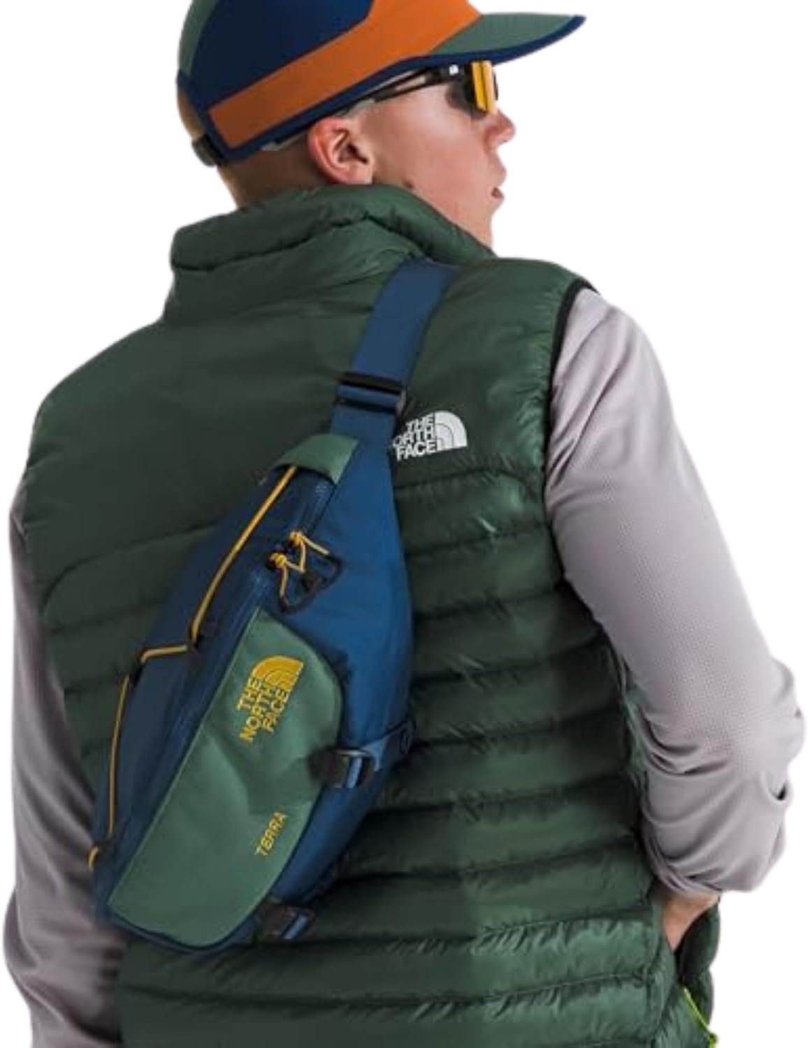 image:imageThe North Face Terra Lumbar Hiking Hip Pack 6 Liter Storage Belt Bag Water Repellent Finish Adjustable Strap Secure Zip Pockets Shady BlueDuck Green One SizeShady BlueDuck Green