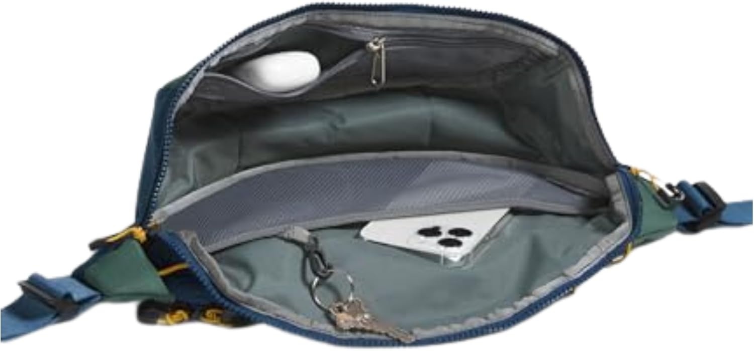 image:imageThe North Face Terra Lumbar Hiking Hip Pack 6 Liter Storage Belt Bag Water Repellent Finish Adjustable Strap Secure Zip Pockets Shady BlueDuck Green One SizeShady BlueDuck Green