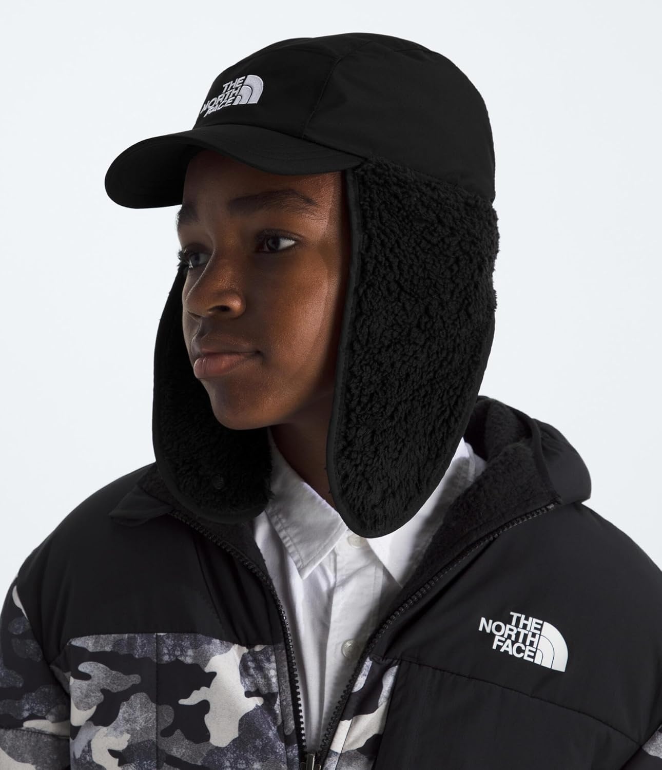 image:imageThe North Face Unisex Baby Shasta Trapper HatTnf Black