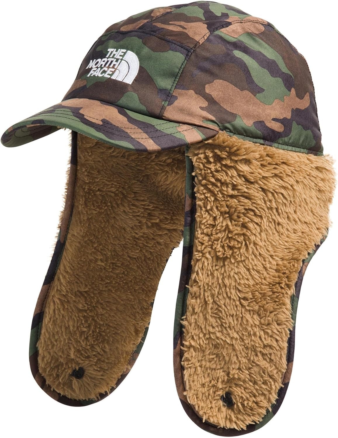 image:imageThe North Face Unisex Baby Shasta Trapper HatTnf Black Tnf Camo PrintUtility Brown