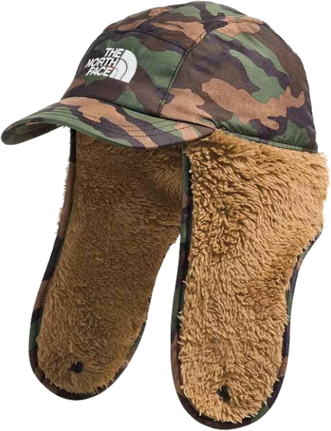 image:imageThe North Face Unisex Baby Shasta Trapper HatTnf Black Tnf Camo PrintUtility Brown