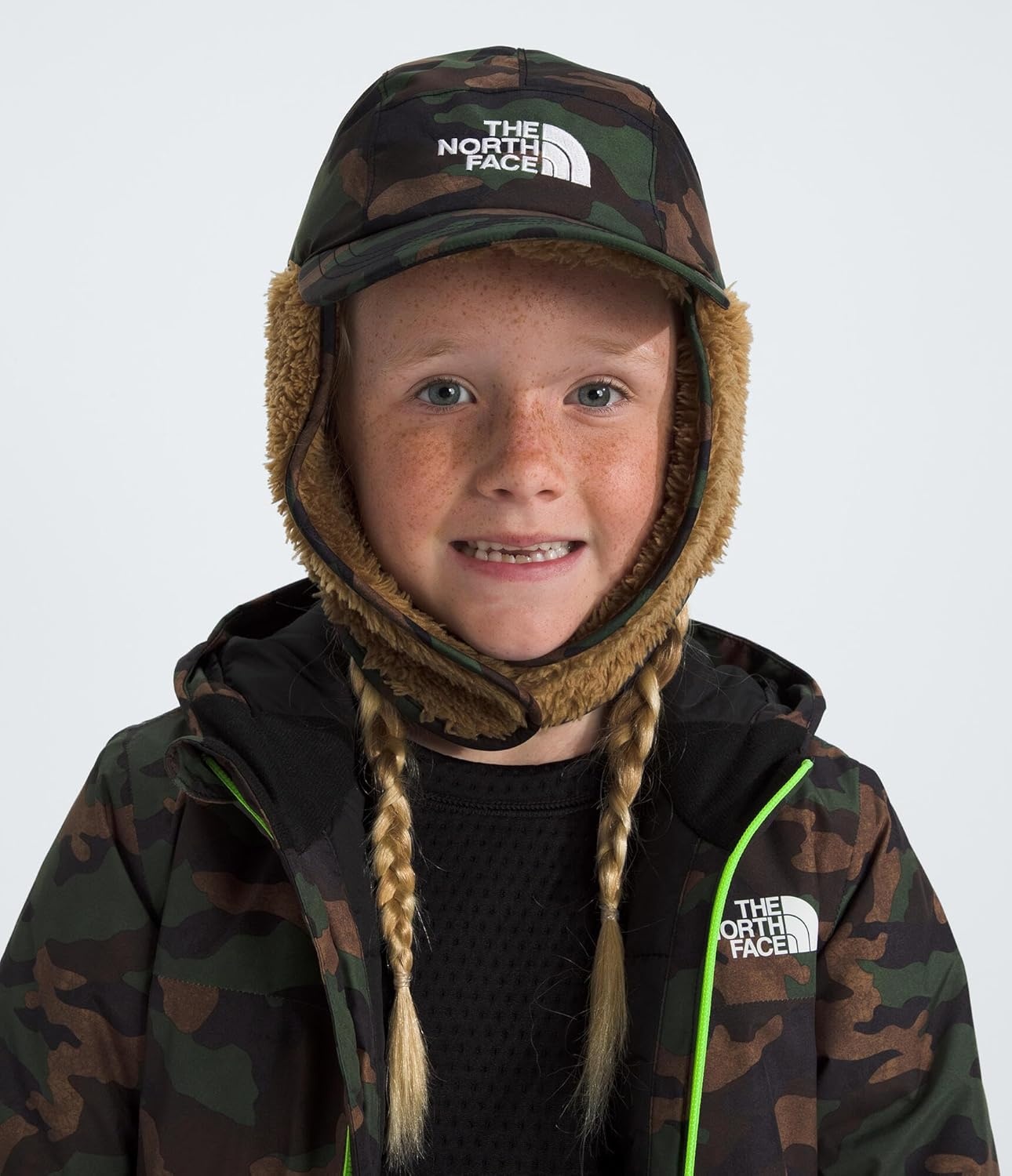 image:imageThe North Face Unisex Baby Shasta Trapper HatTnf Black Tnf Camo PrintUtility Brown