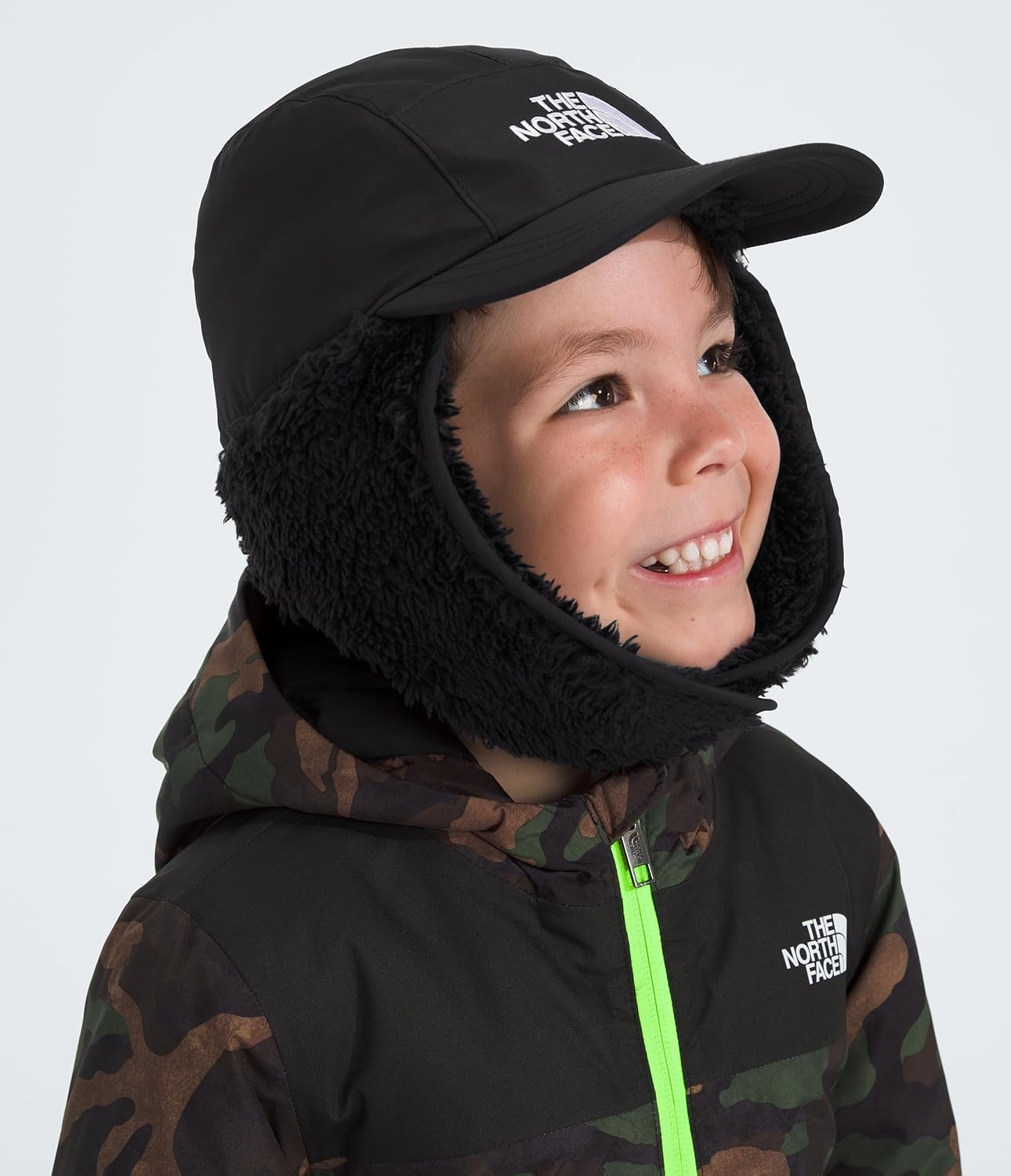 image:imageThe North Face Unisex Baby Shasta Trapper HatTnf BlackUtility Brown
