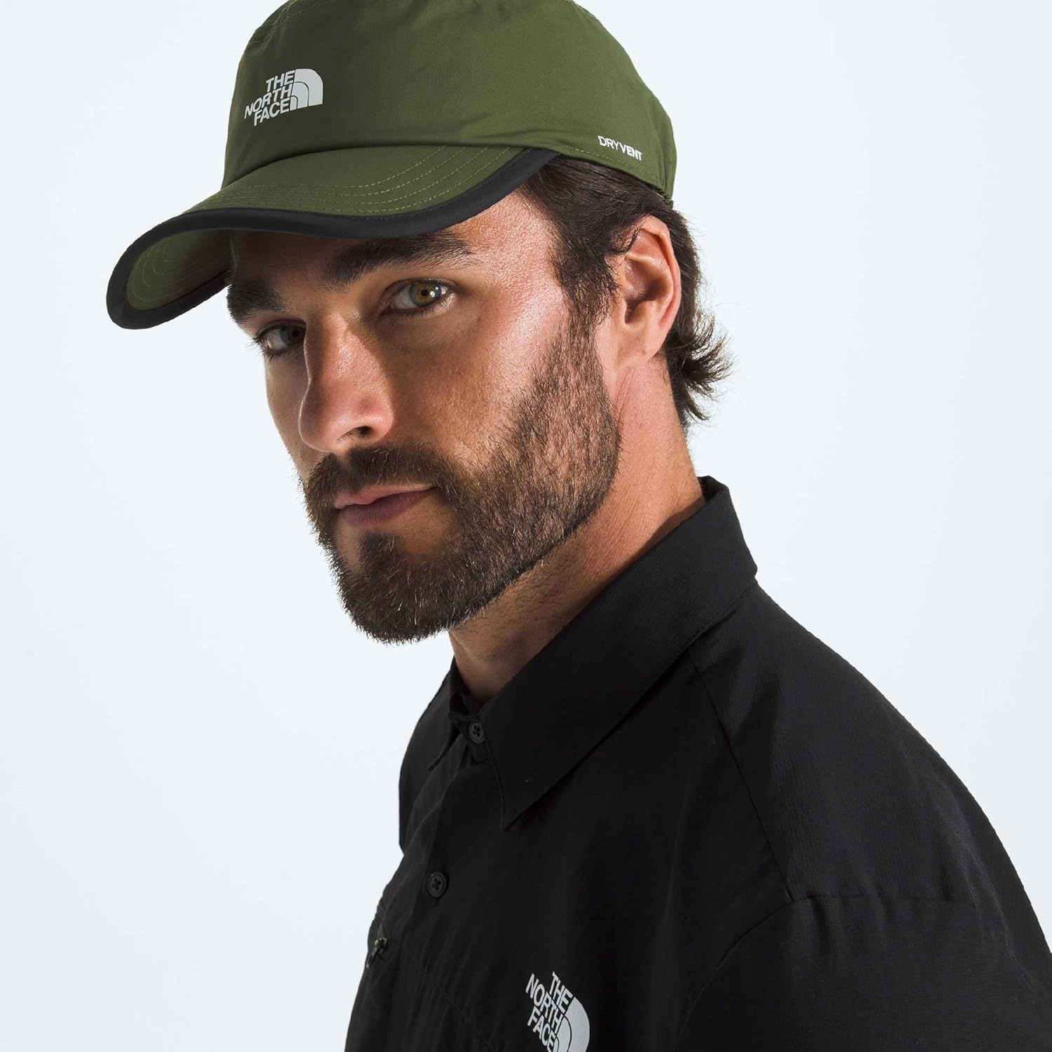 image:imageThe North Face UnisexAdult Antora Rain HatWoodland GreenTnf Black