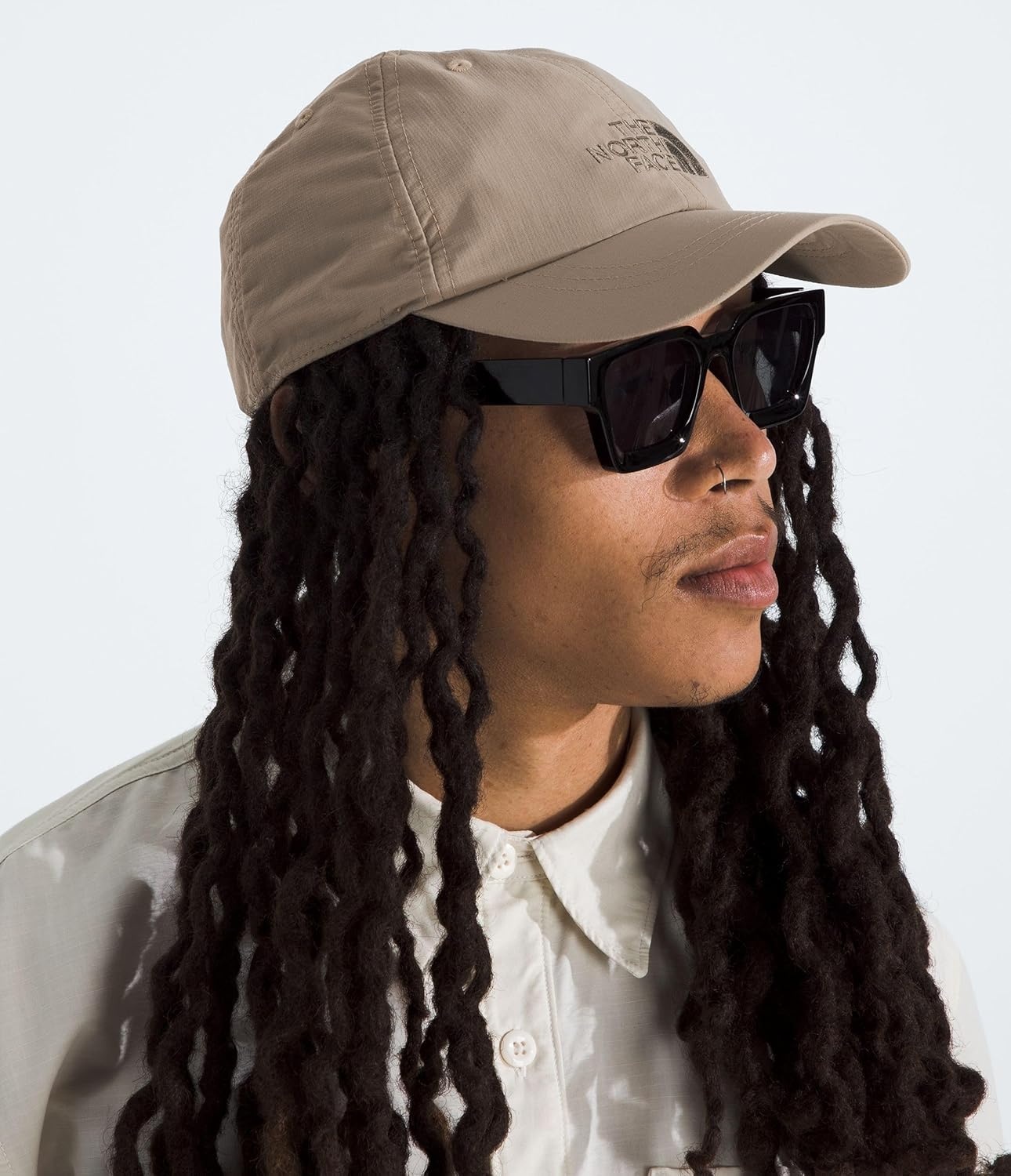 image:imageThe North Face UnisexAdult Horizon Hat Classic Fit Baseball Cap for Men amp Women Perfect for Golf Cycling amp Everyday WearDune Beige