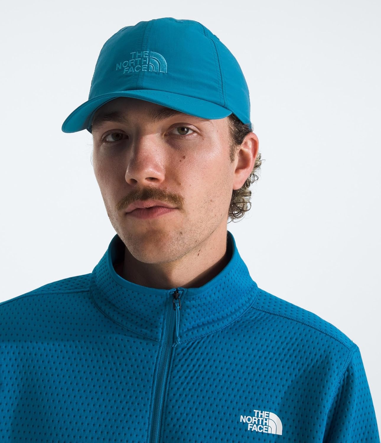 image:imageThe North Face UnisexAdult Horizon Hat Classic Fit Baseball Cap for Men amp Women Perfect for Golf Cycling amp Everyday WearDusk Blue