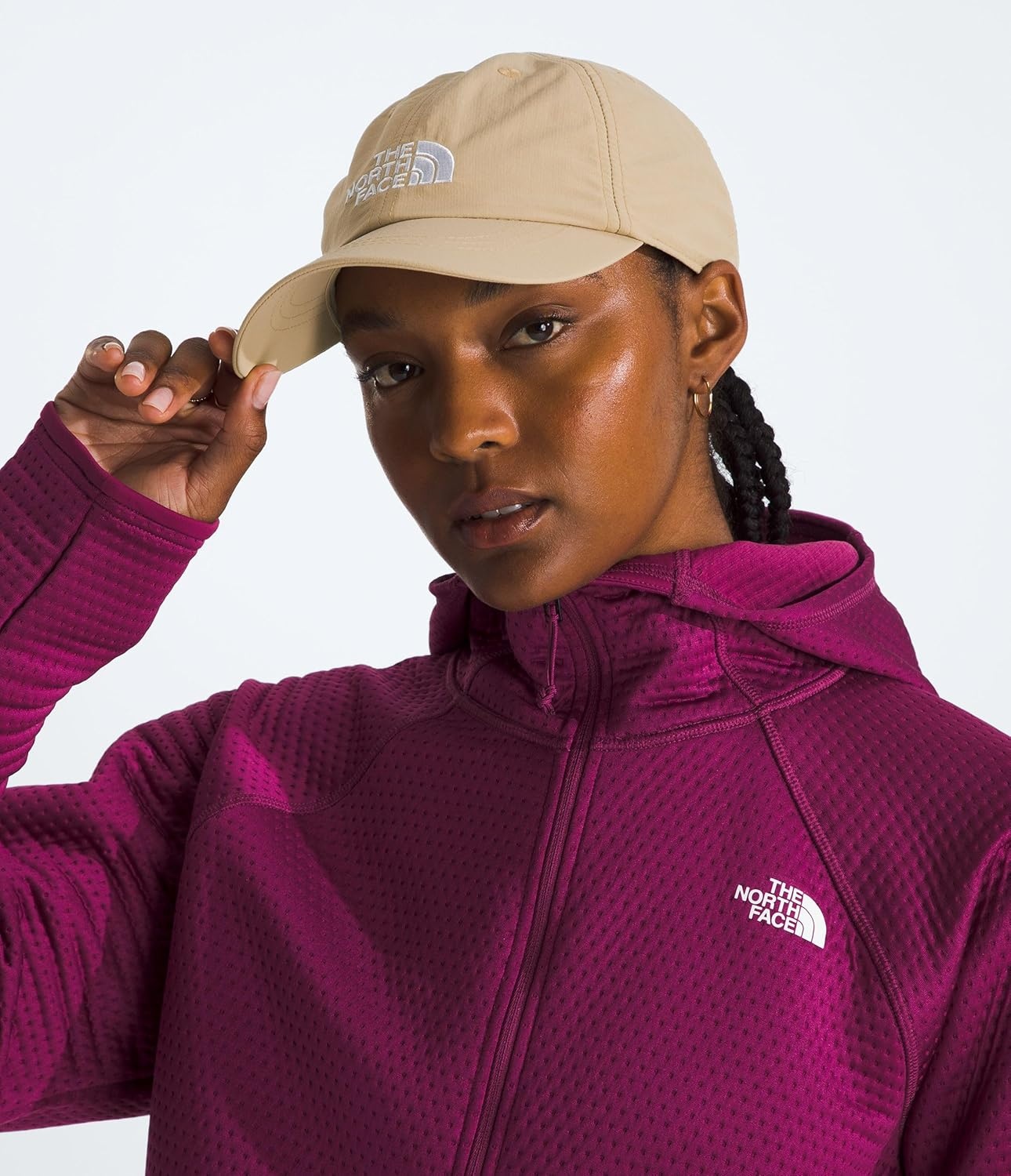 image:imageThe North Face UnisexAdult Horizon Hat Classic Fit Baseball Cap for Men amp Women Perfect for Golf Cycling amp Everyday WearKhaki Stone