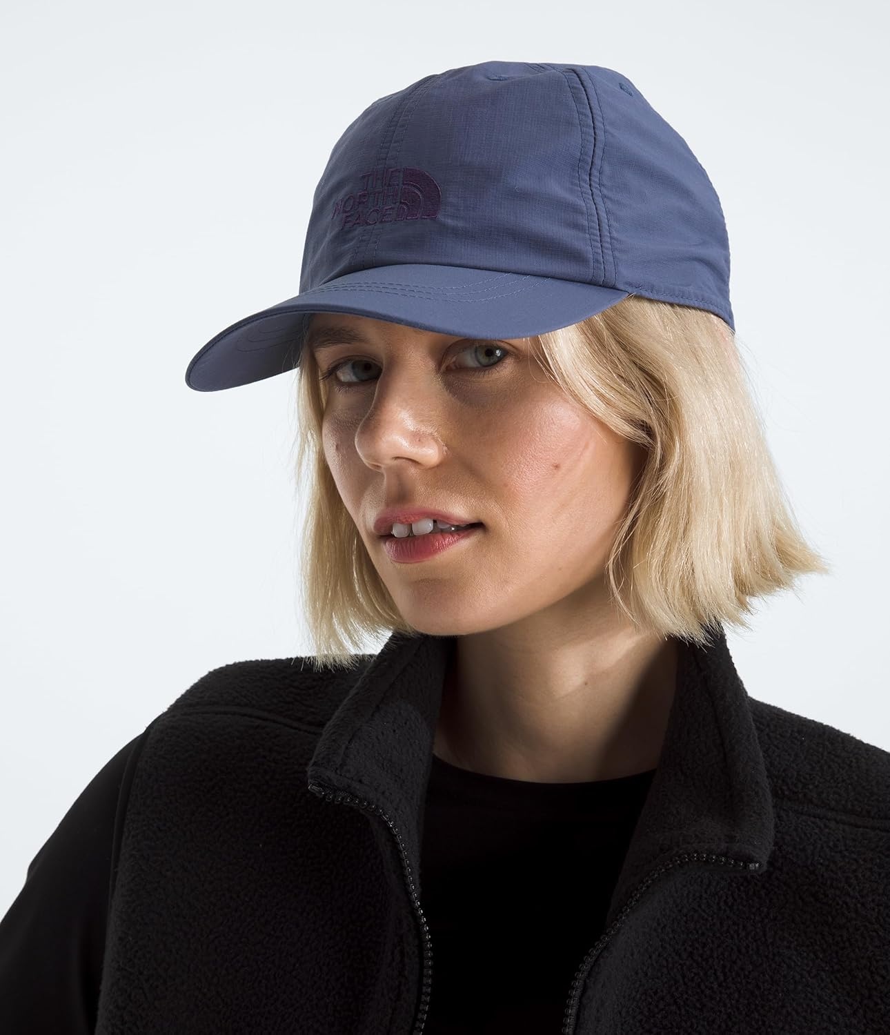 image:imageThe North Face UnisexAdult Horizon Hat Classic Fit Baseball Cap for Men amp Women Perfect for Golf Cycling amp Everyday WearTwilight GalaxyEternal Purple