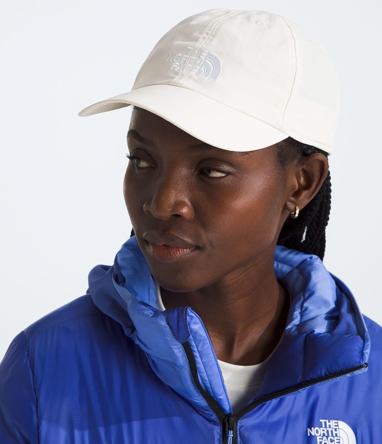 image:imageThe North Face UnisexAdult Horizon Hat Classic Fit Baseball Cap for Men amp Women Perfect for Golf Cycling amp Everyday WearWhite Dune