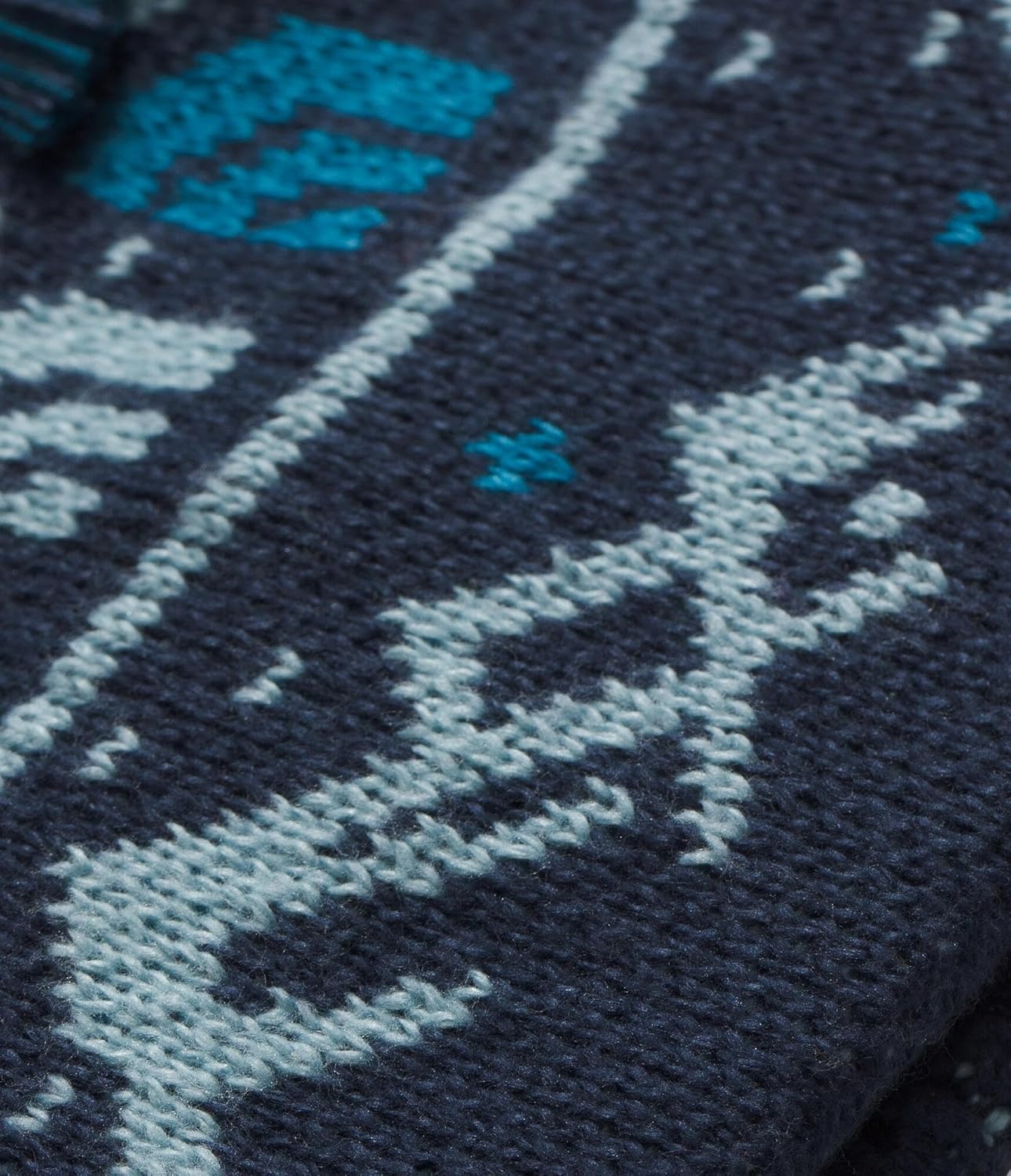 image:imageThe North Face Womens Cabin Ski TukeSummit Navy JacquardTassel