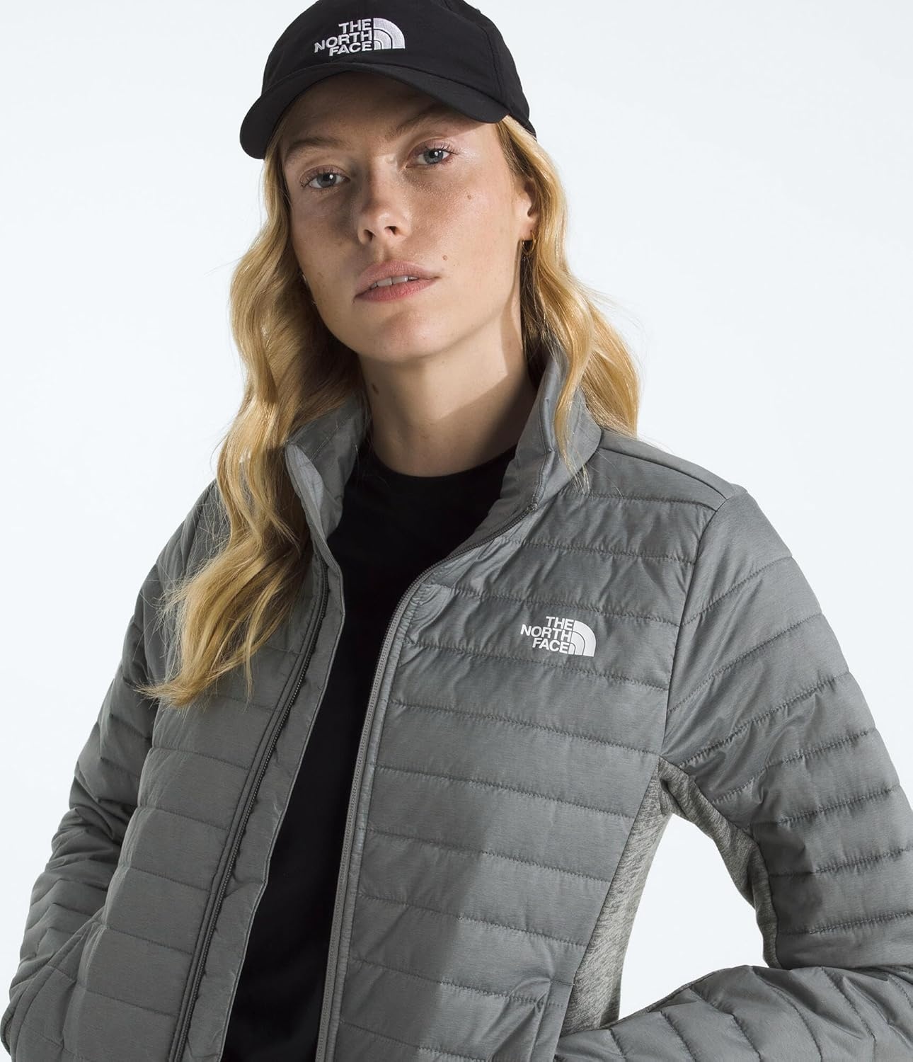 image:imageThe North Face Womens Canyonlands Hybrid Jacket Water Resistant Top With Heatseeker Insulation Breathable Underarm Vent Panels