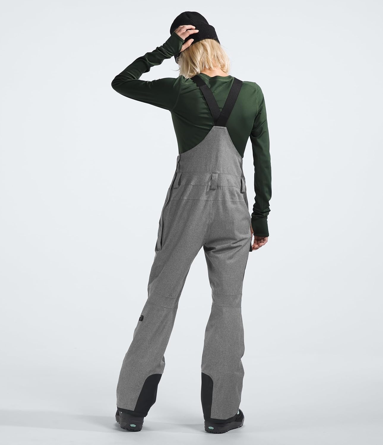 image:imageThe North Face Womens Freedom Bib Standard amp Plus SizeTnf Medium Grey Heather