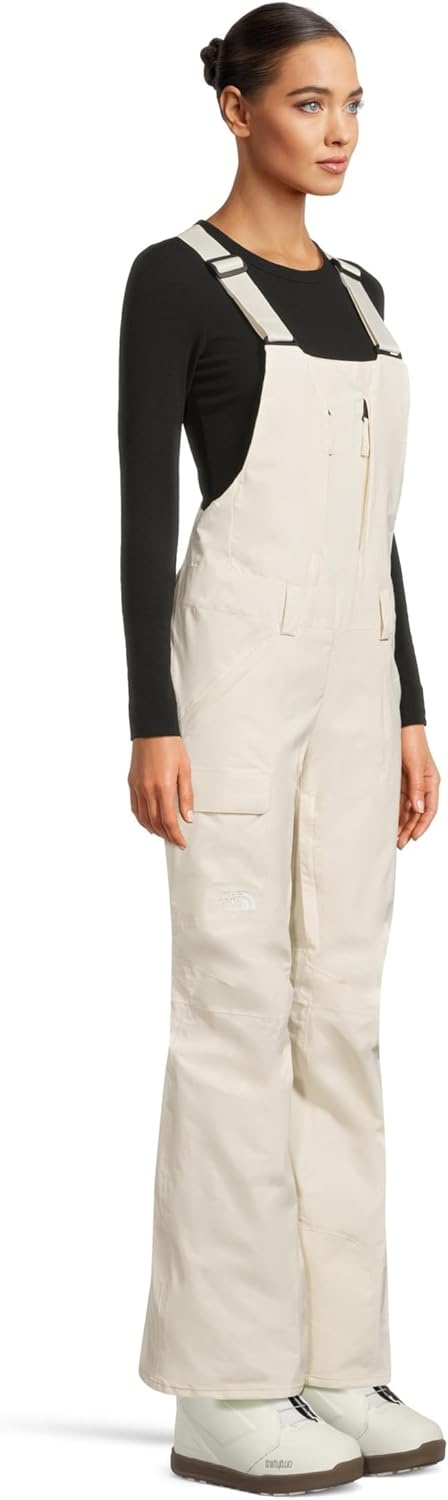 image:imageThe North Face Womens Freedom Bib Standard amp Plus SizeWhite Dune