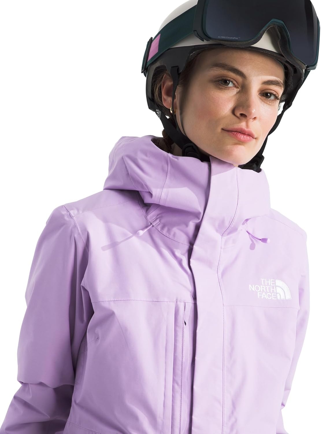 image:imageThe North Face Womens Freedom Insulated Jacket Standard amp Plus Size Water Repellent Finish Helmet Compatible HoodLite Lilac