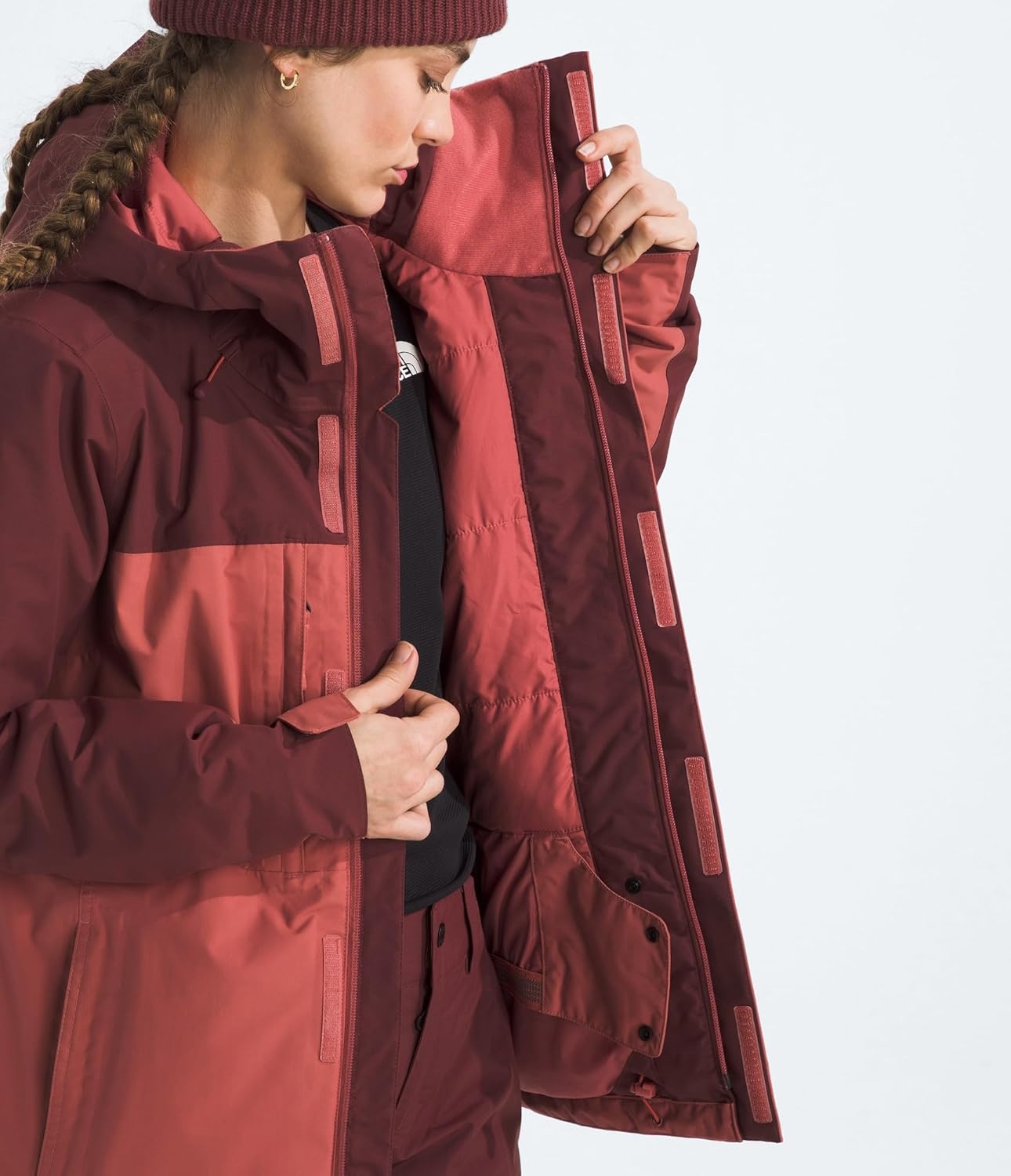 image:imageThe North Face Womens Freedom Insulated Jacket Standard amp Plus Size Water Repellent Finish Helmet Compatible HoodSumacMars Dust